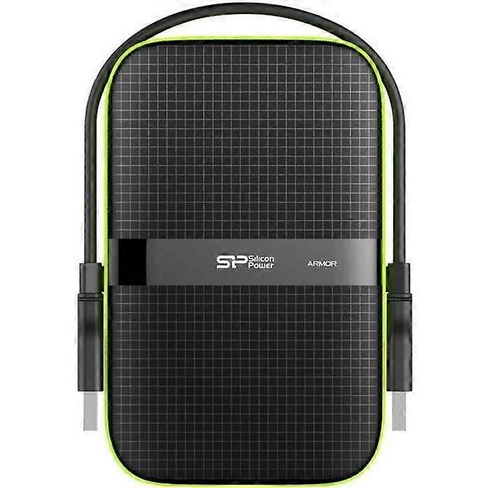 External Hard Drive - Silicon Power - Armor A60 4TB Green - Drop Resistant USB3.2