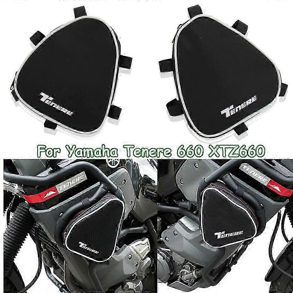 兼容雅马哈XT660Z XTZ 660 Tenere 660摩托车框架防撞杆防水袋修理t