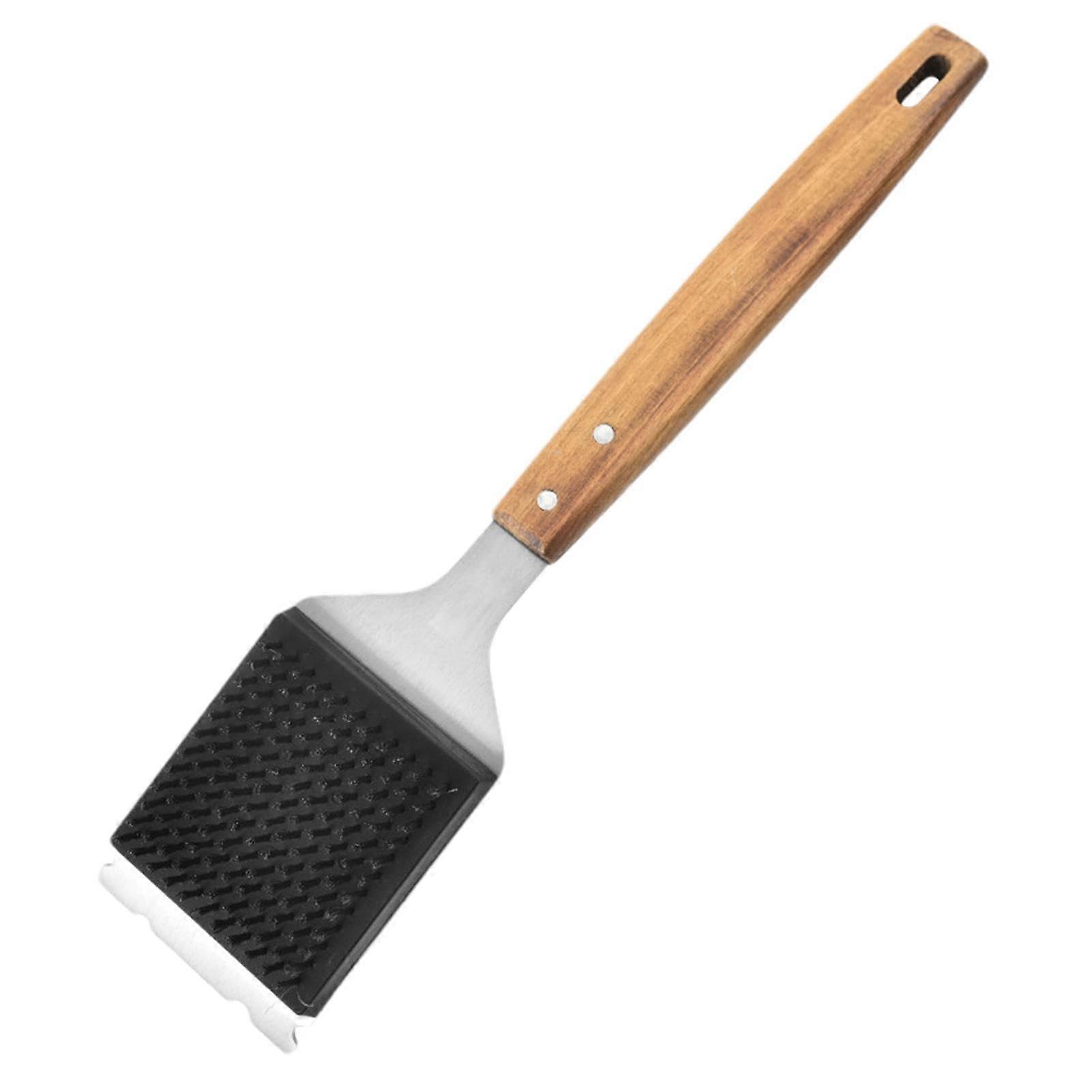grill cleaning brush, grill scraper, scrubber with handle Ref: 7598