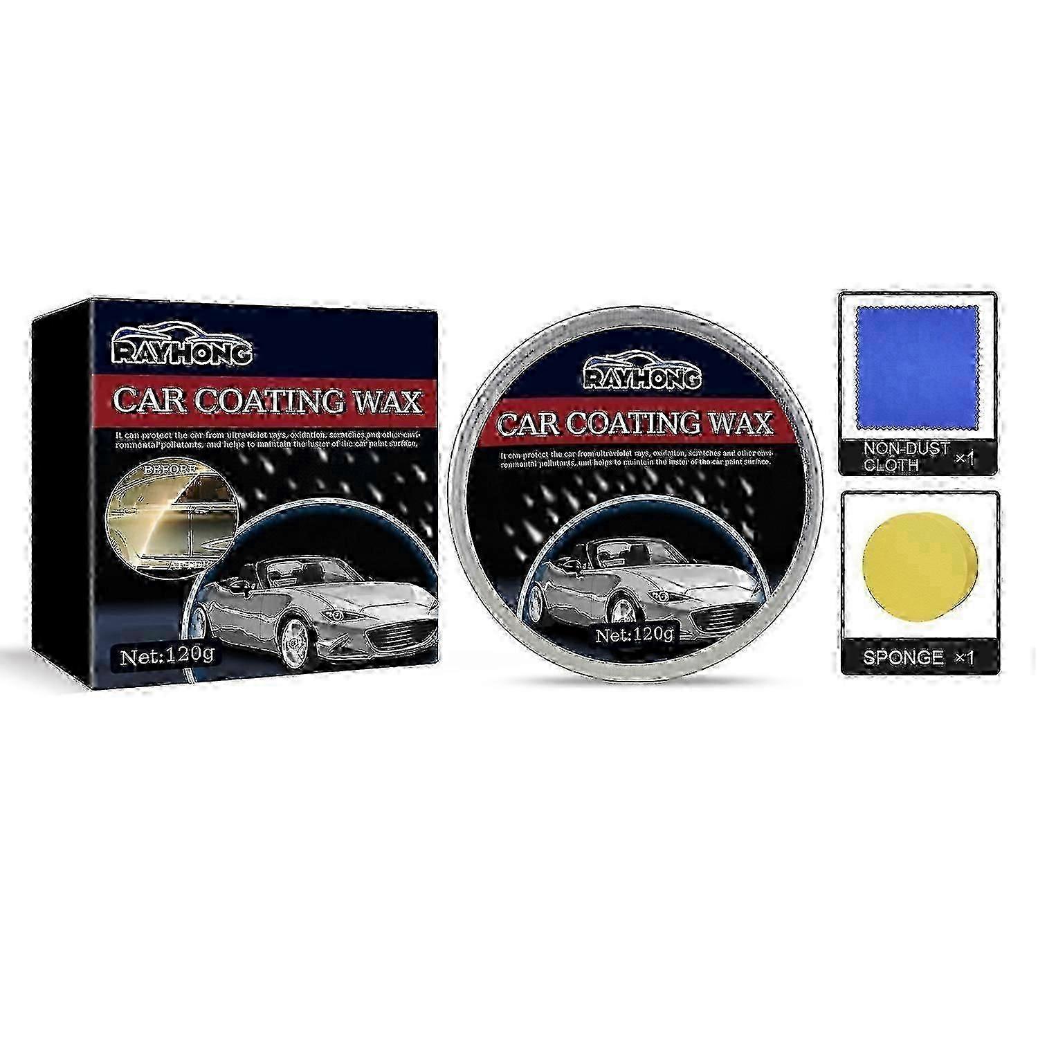 Rayhong Car Coating Wax, Car Paint Coating Crystal Seal Glaze Coating Dust And Light Protection Wax