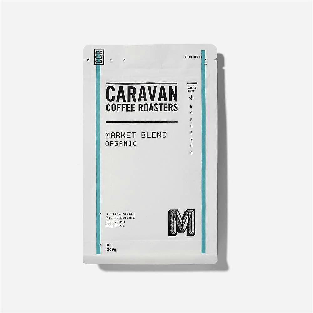 Caravan Coffee Roasters Organic Market Blend Beans 200g
