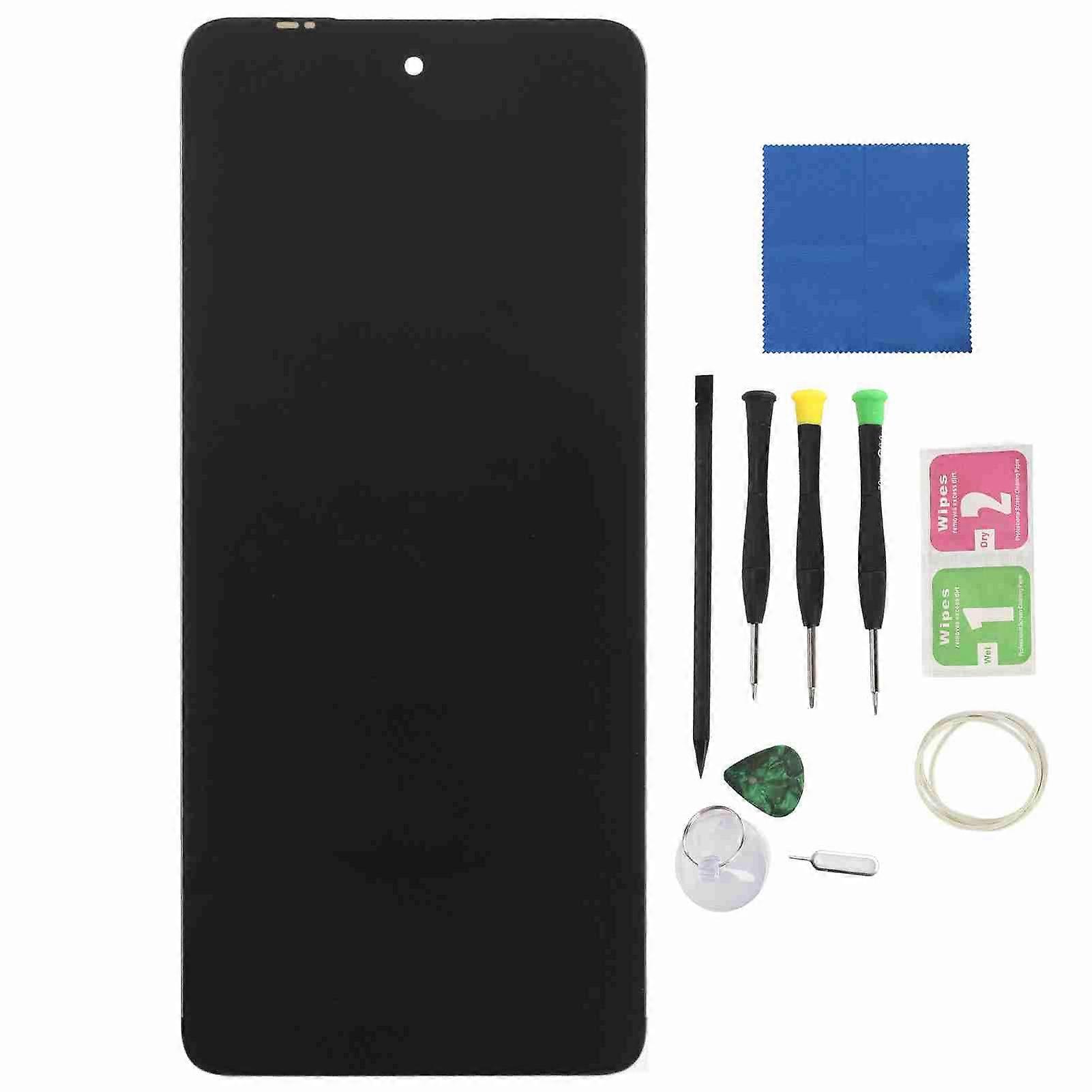 Screen Replacement LCD Display Touch Screen Digitizer Assembly Replacement with Professional Repair Tool Kit for Motorola Moto G Stylus 5G 2022 XT221