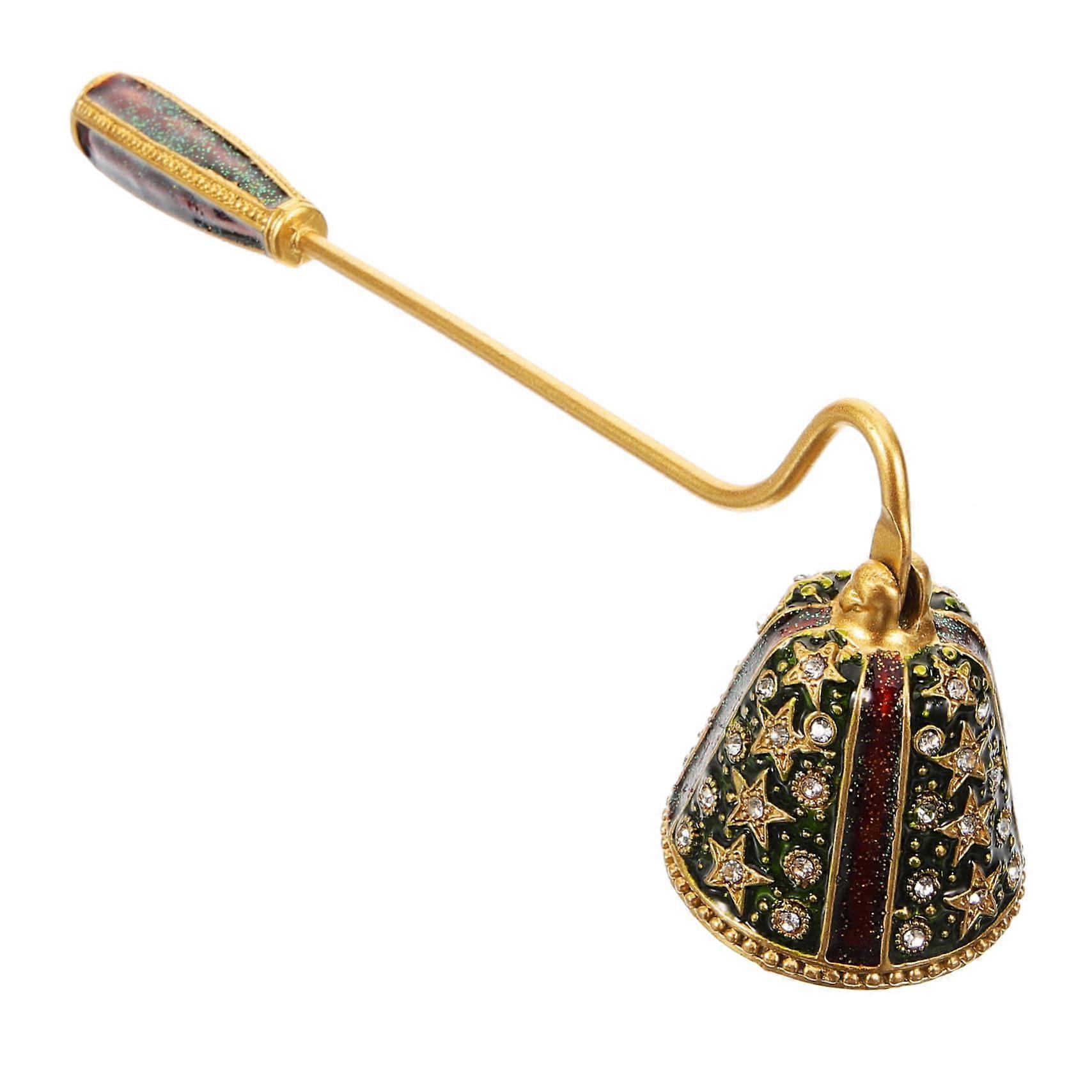 Strass Decorative Candle Snuffer Vintage Style Metal Candle Snuffer Tool for Candles and Home Decor In Silver