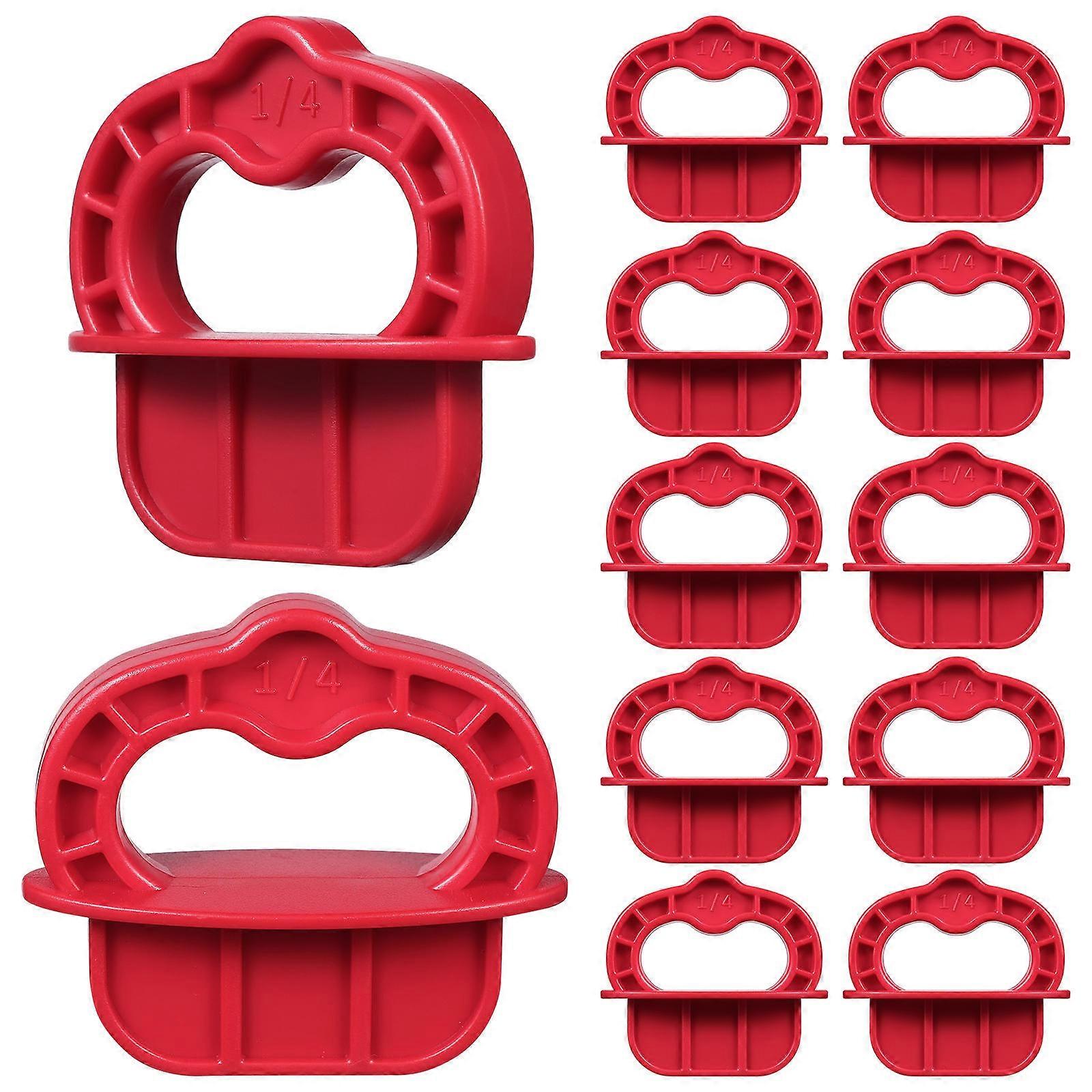 The **Deck Spacer Ring 1/4 Inch 12pcs Deck Board Spacer Tool** is a handy and versatile accessory for anyone working on a decking project. Here's a