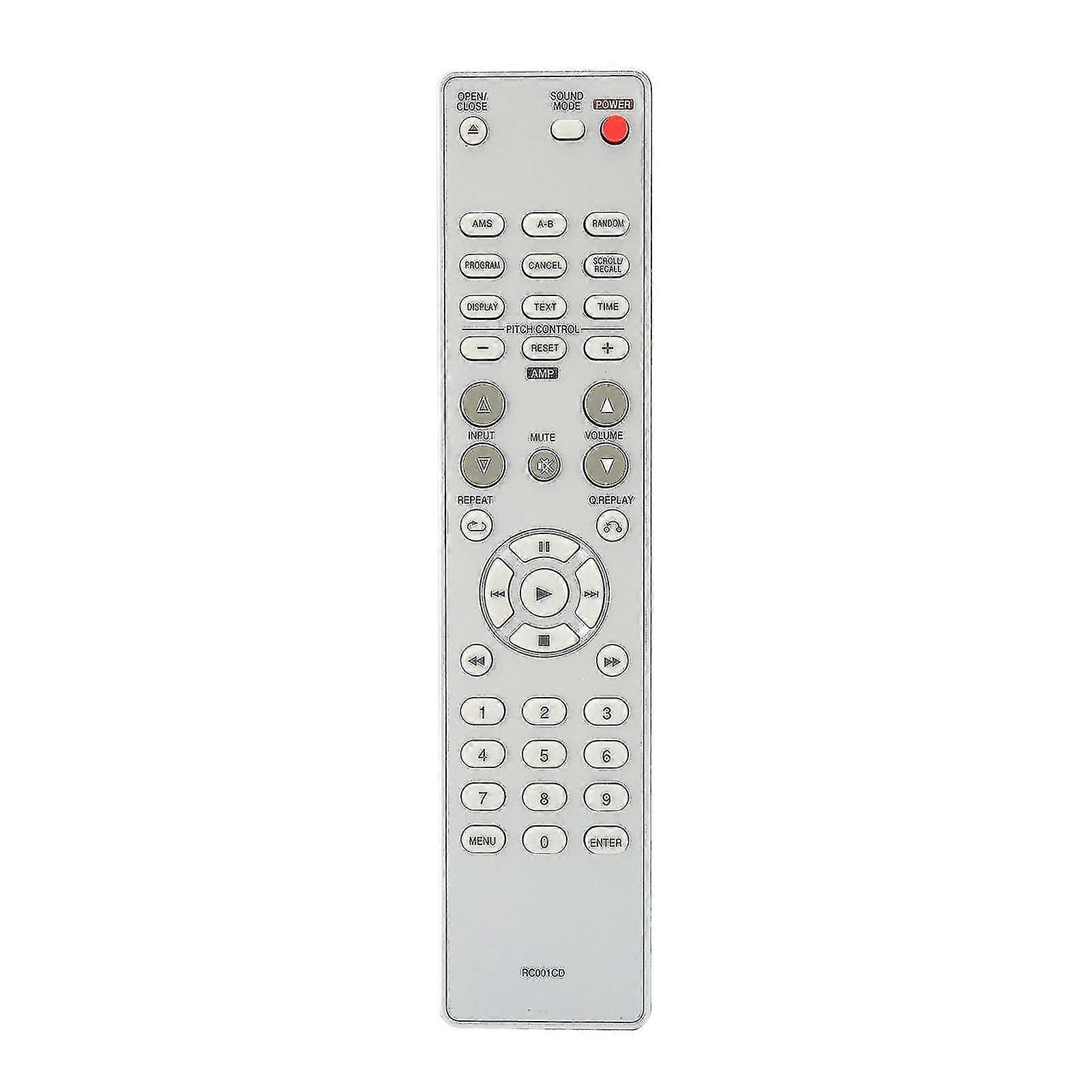 Replacement Remote Control No Programming Required Remote Replace Suitable for Marantz RC001CD