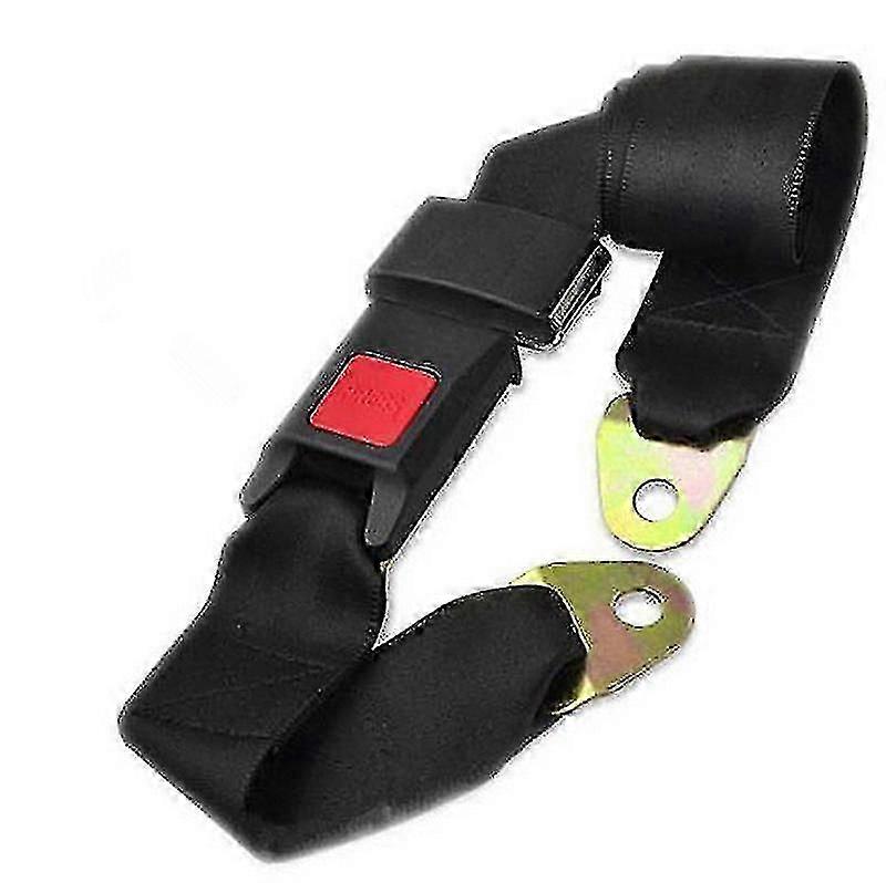 Car Truck Seat Belt Hip Adjustable Two Point Seat Belt Universal(128cm) [jkw]