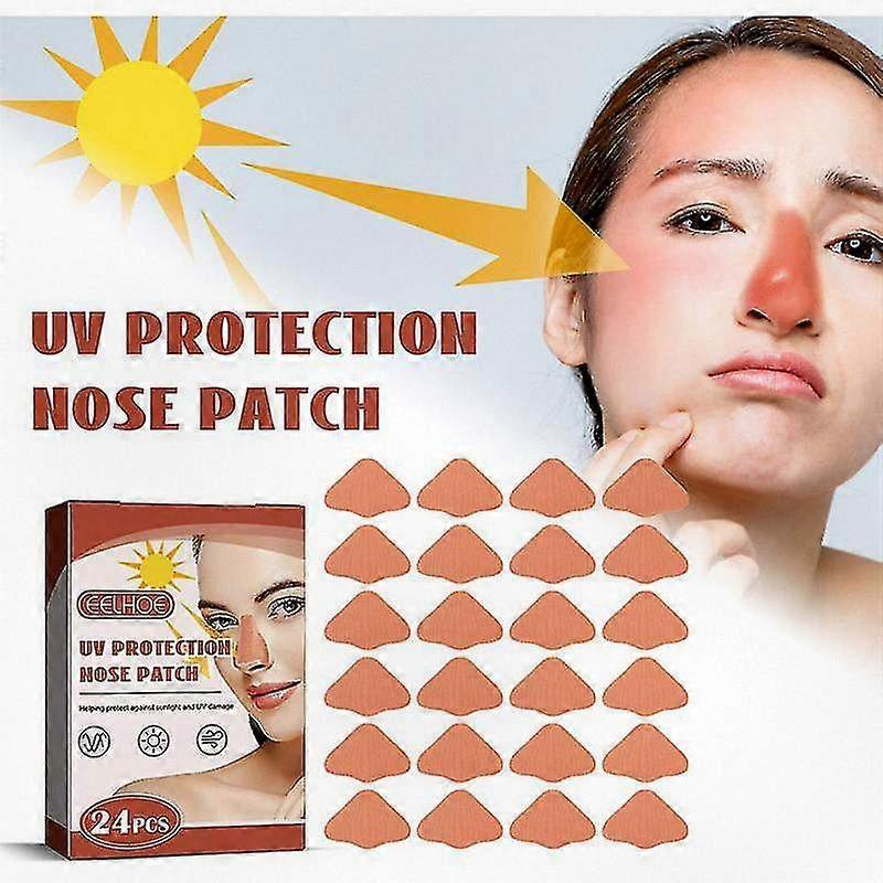 Refreshing Light and Thin Sunscreen Nose Patch for Golf UV Protection Facial Sun Block Patch