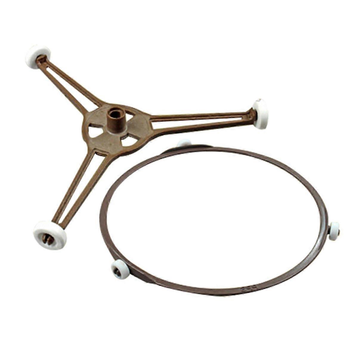 Microwave Accessories Tripod Rack Roller Ring for Microwave Turntable 17.80X17.80X1.50CM