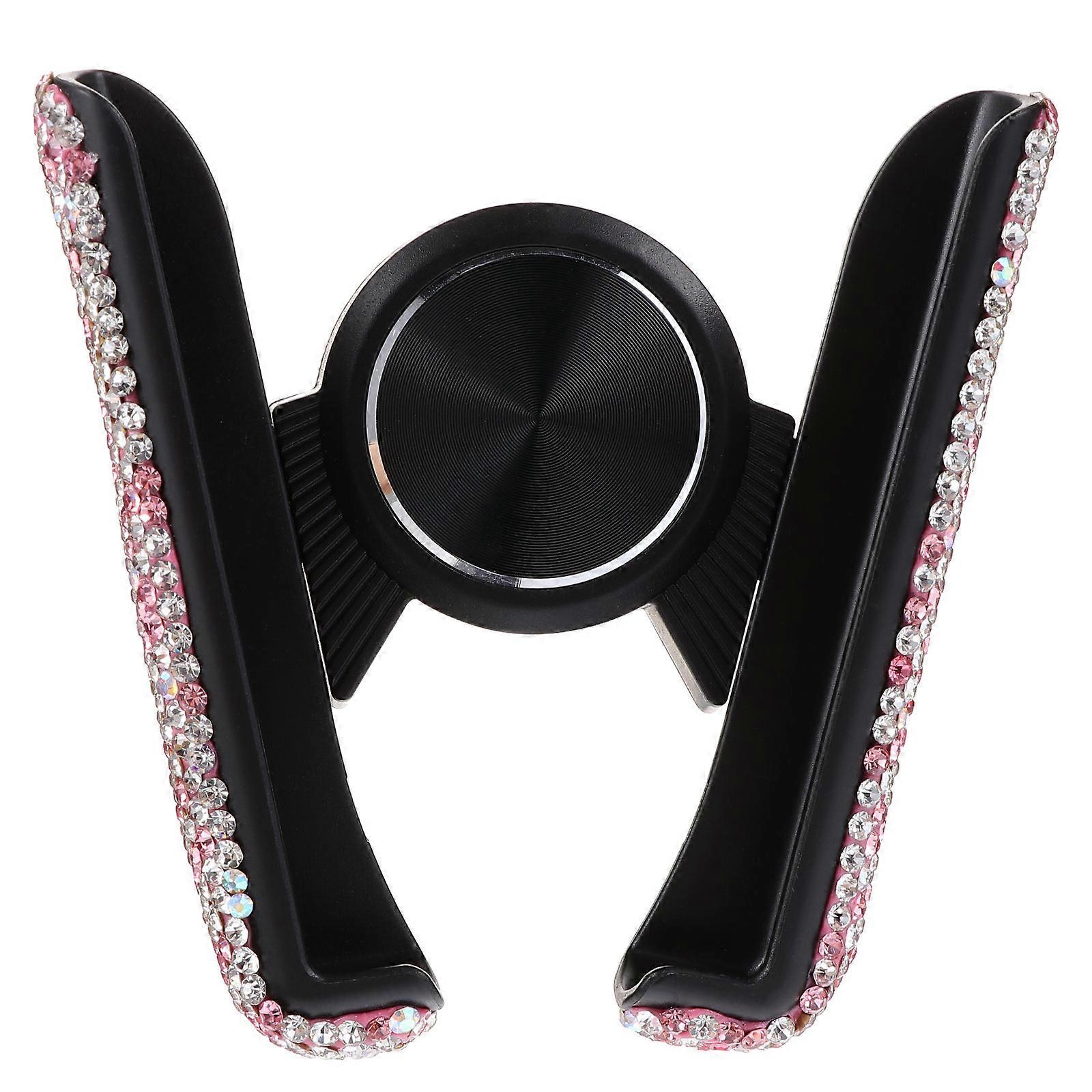 Universal Car Phone Holder Navigation Phone Stand Plastic V Shape 1Pack