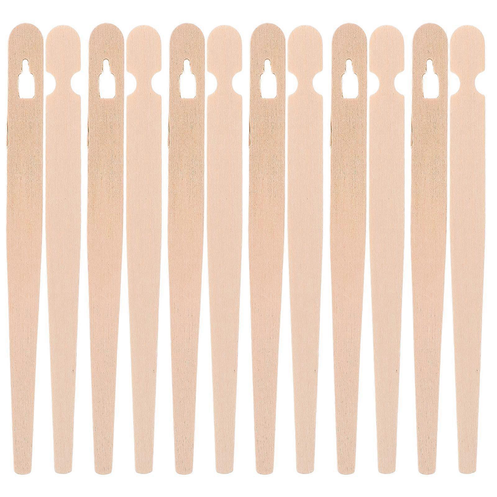 100 Pairs Wooden Bread Tongs Easy-to-Use Chopstick Training Clips Beginners Chopstick Disposable Wooden Utensils for Pastry Food Serving
