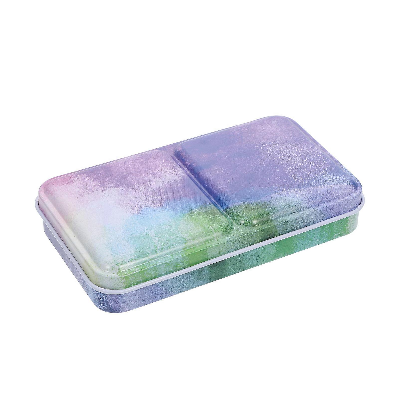 1 Set Simple Painting Plate Useful Art Pallets DIY Watercolor Pigment Trays