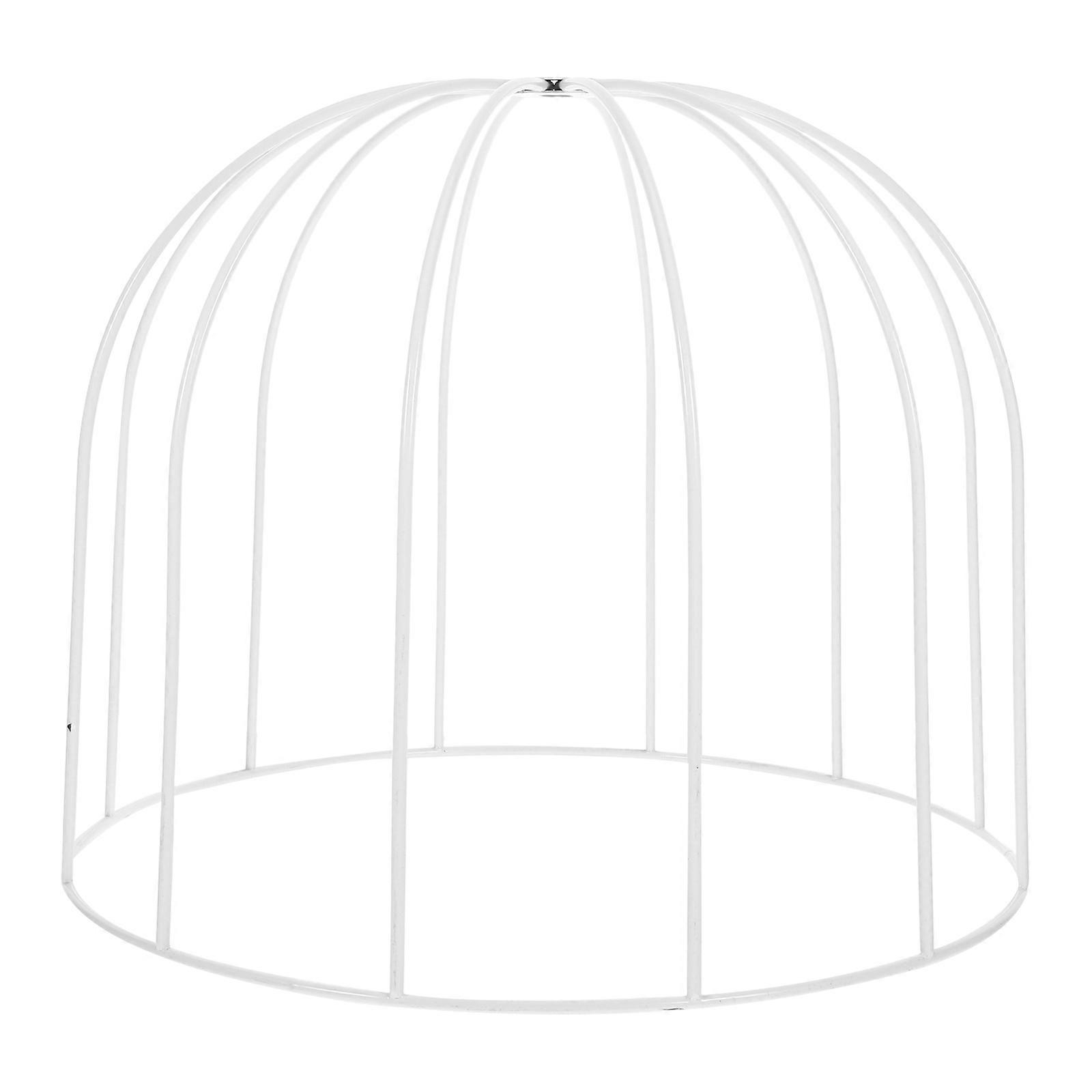 Sturdy Iron Lampshade Frame for DIY Ceiling Fixtures & Desk Lamps – Easy Assembly, Minimalist Design, Modern Interior Lighting Accessory