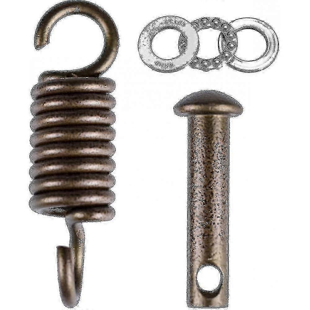 Hanging Chair Kit with Spring Pin Plug Hardware, Heavy Duty 500lb Capacity for Egg Swing Seat