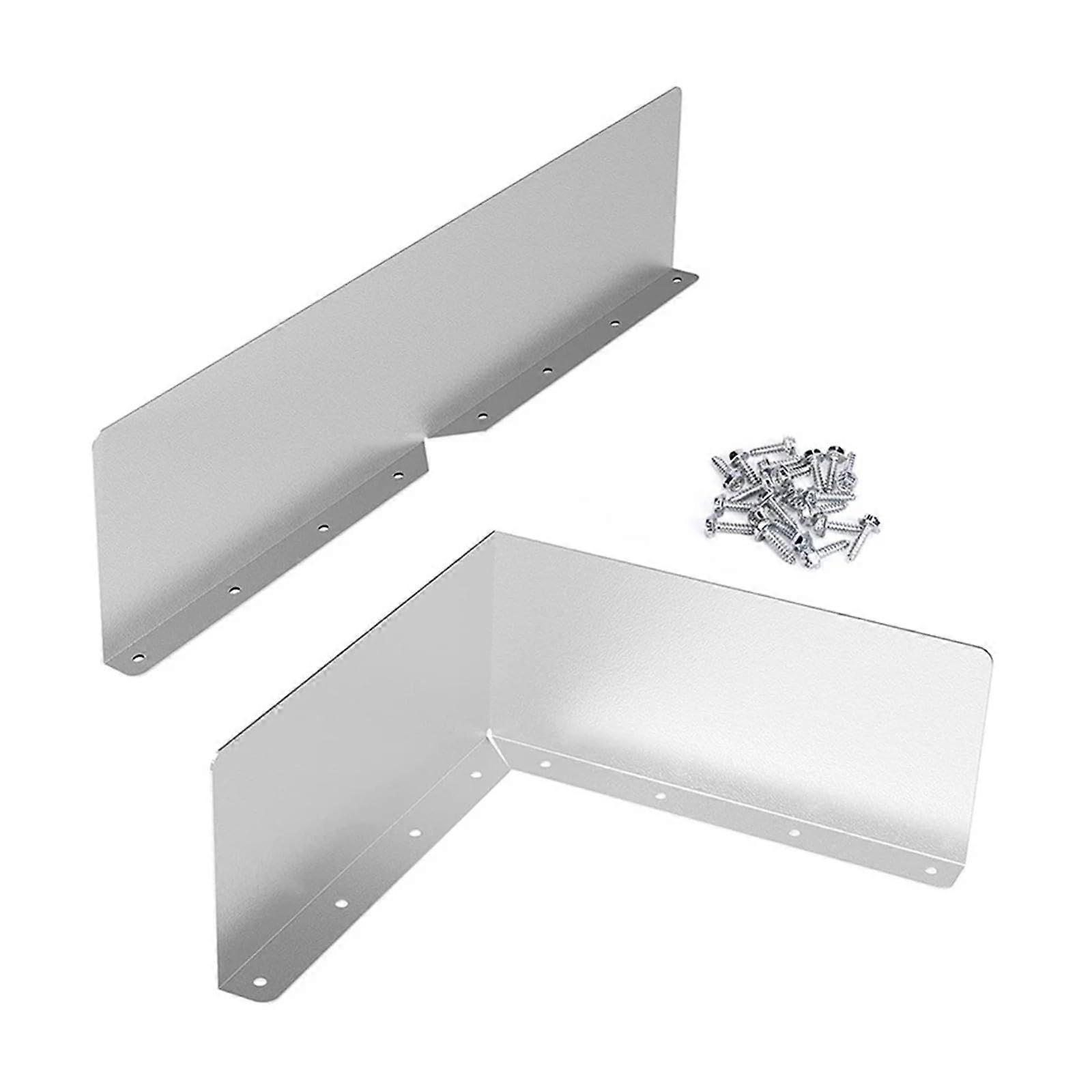 Gutter Valley Splash Guard Heavy Rain Gutter Splash Guard Silver One Size Durable Weather-Resistant Design