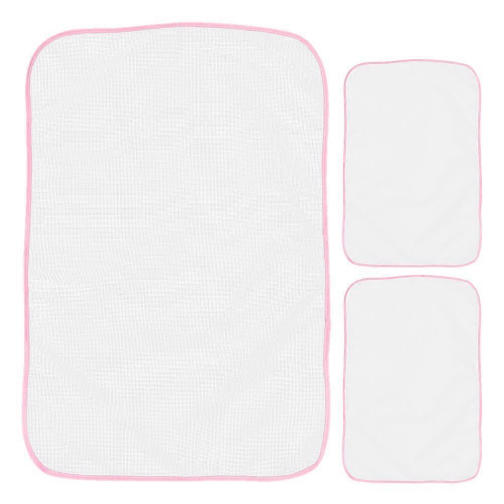 3pcs High Temperature Protective Ironing Press Pads Anti-scald Mesh Pad For Ironing Board And Clothes