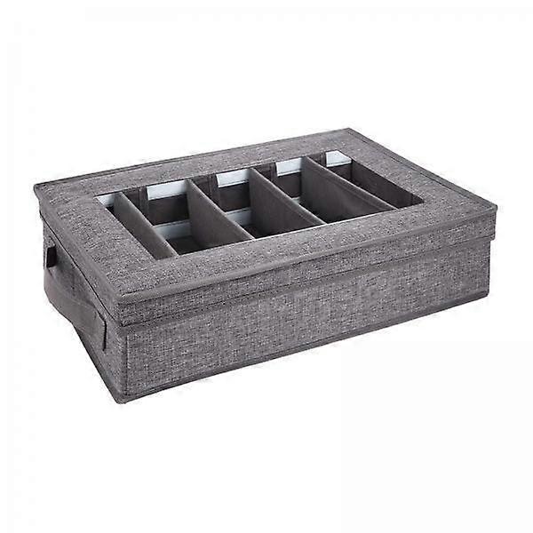 2x5 Compartment Flatware Storage Case Cutlery Storage Holder for Spoons Drawer