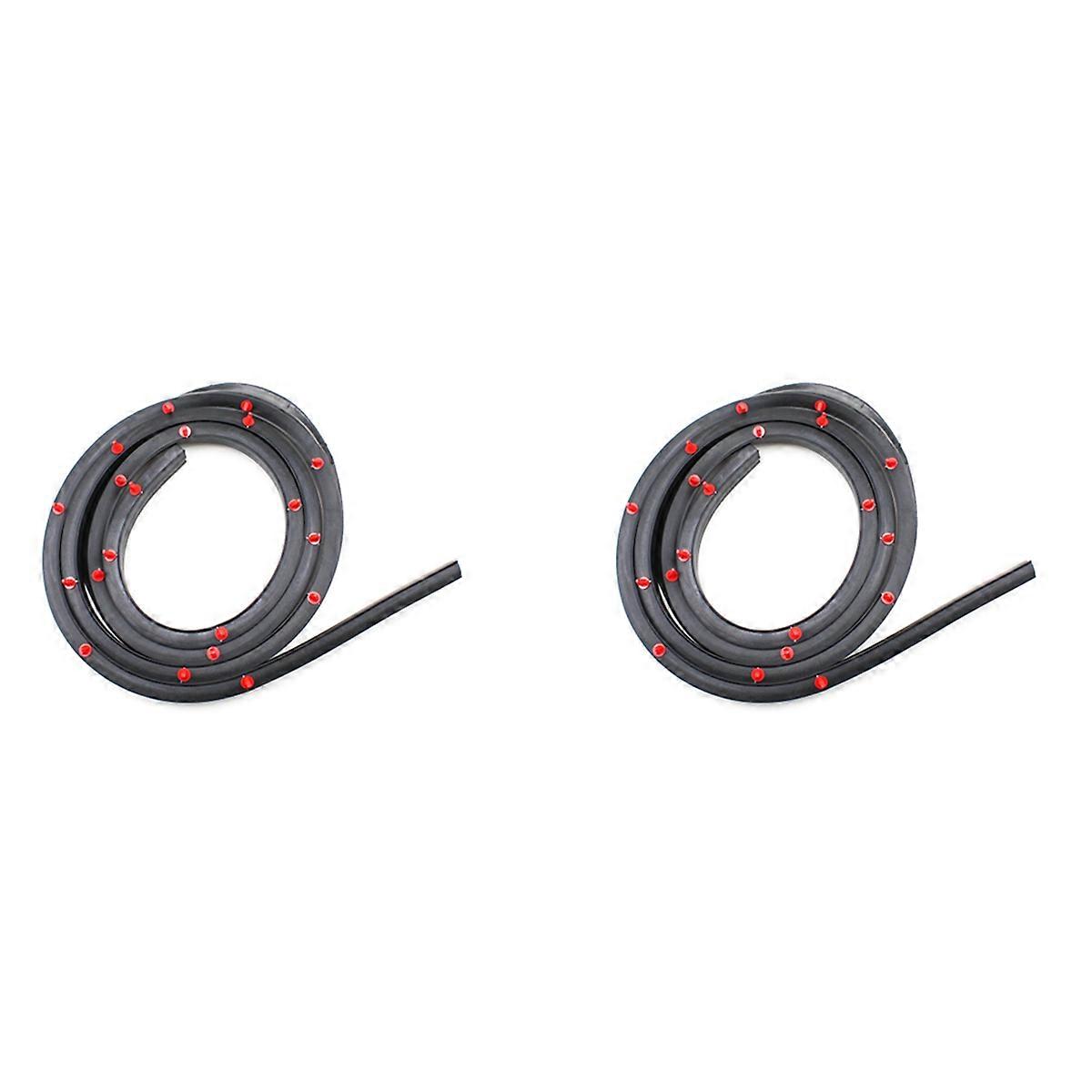  Door Rear Upper Rubber Seal Strips for MONTERO