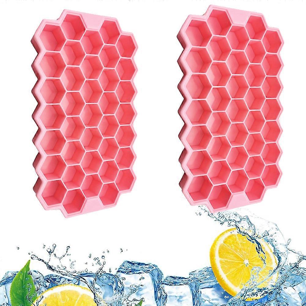 Ice Cube Trays, Flexible Molds with Lids, for Chilled