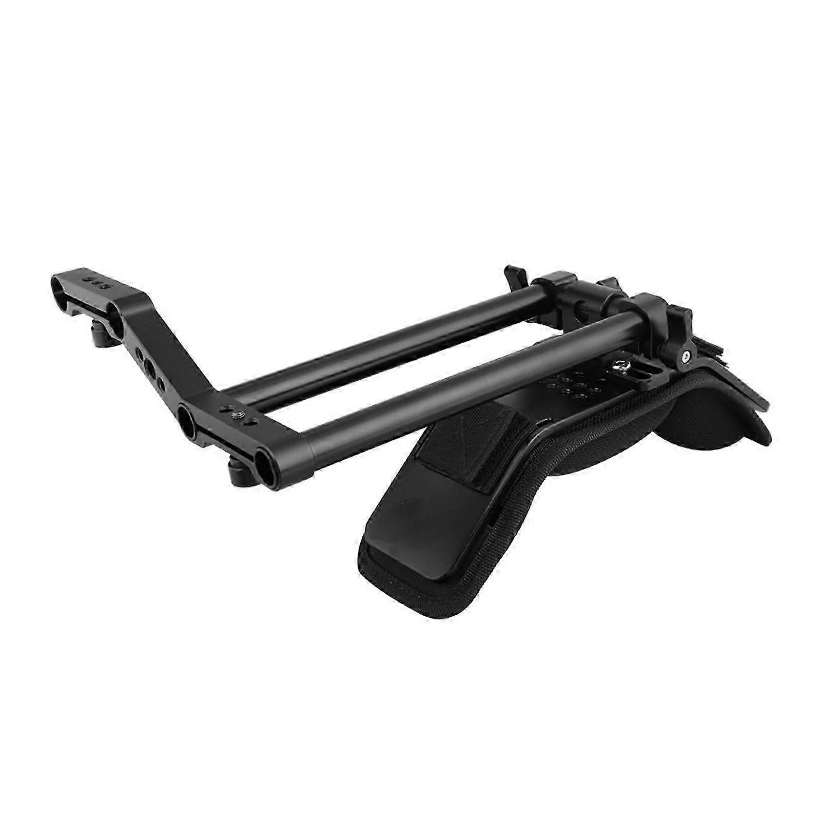 360 Degree Rotating Ergonomic Shoulder Pad 15mm Rod Clamp Adapter For Dslr Camera Shoulder Mount Rig Support Systems
