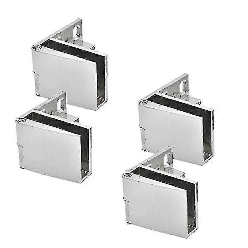 4 Pack Display Cabinet Glass Hinges for Wine