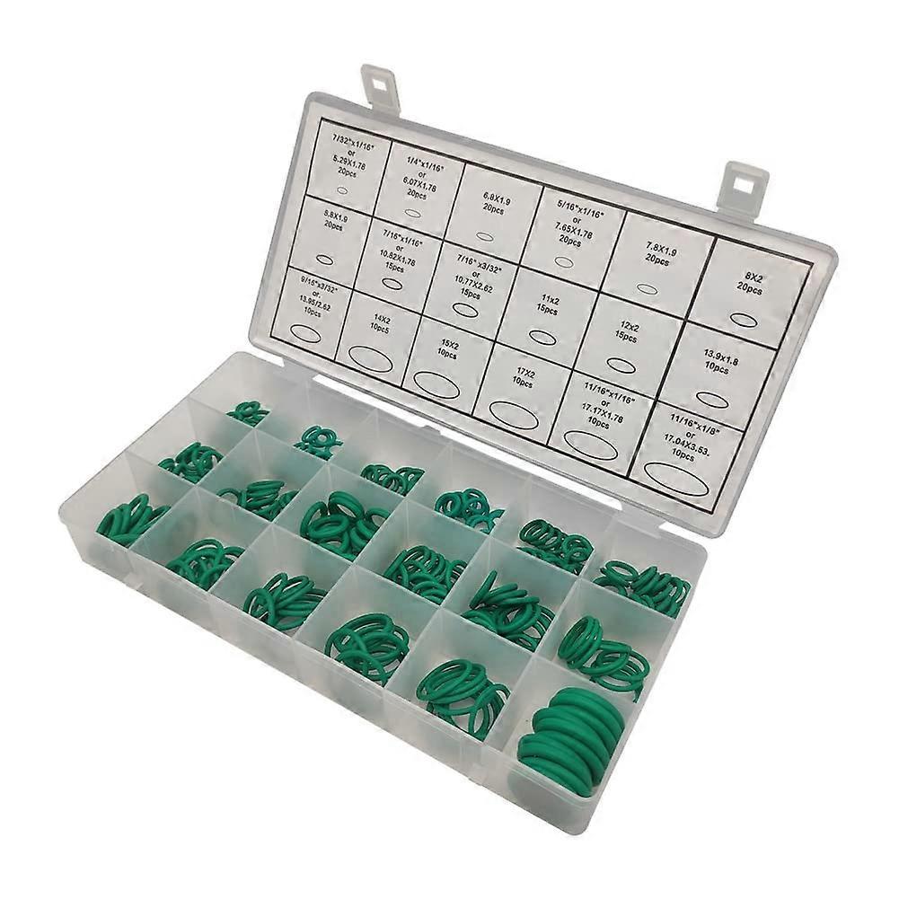 270 O-Ring Nitrile Rubber High-Temperature Sealing Gaskets for High Pressure Repair, 270 Pieces, Various Sizes