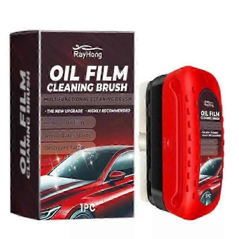 2x لوحة تنظيف الزجاج ، 2024طلاء زجاجي جديد للزجاج الأمامي ، مزيل فيلم زيت زجاج السيارة ، زجاج تنظيف الضباب المضاد للمطر