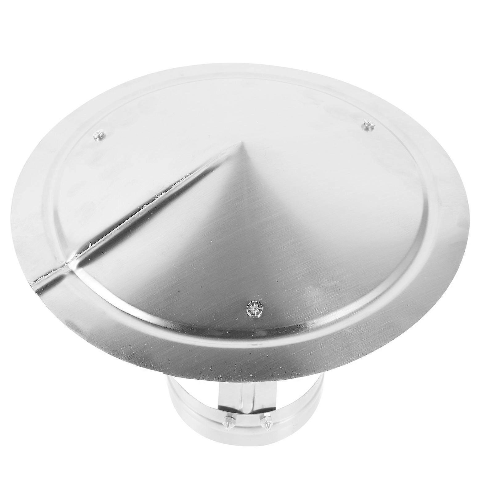 Stainless Steel Chimney Flue Rain Cover Cap for Outdoor Pipes – Durable, Easy Install, Weatherproof Accessory for Smokestack Protection