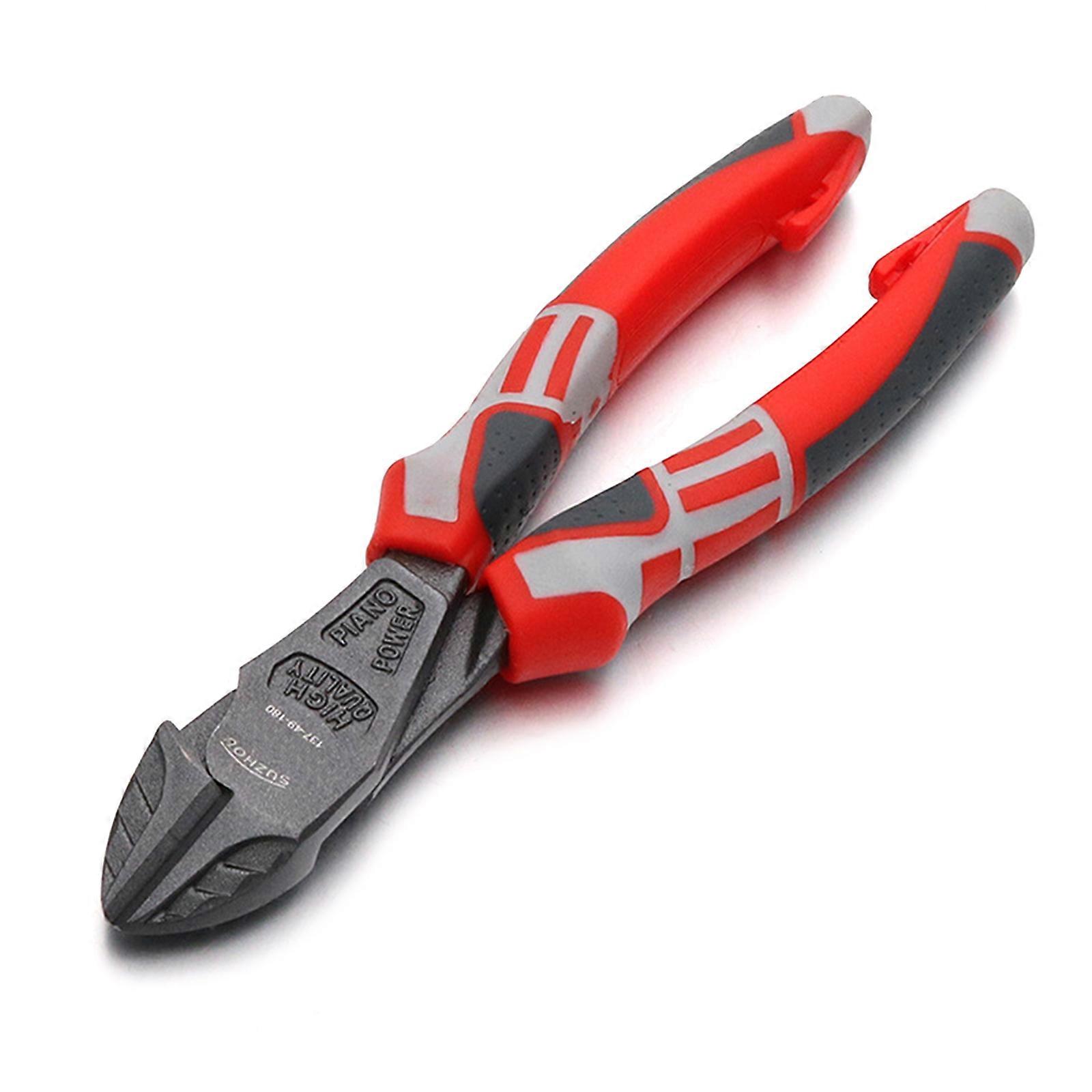 Professional Diagonal Pliers Hardware Wire Cutter Professional Electrician Repair Tool Pliers Replacement Part Multicolor