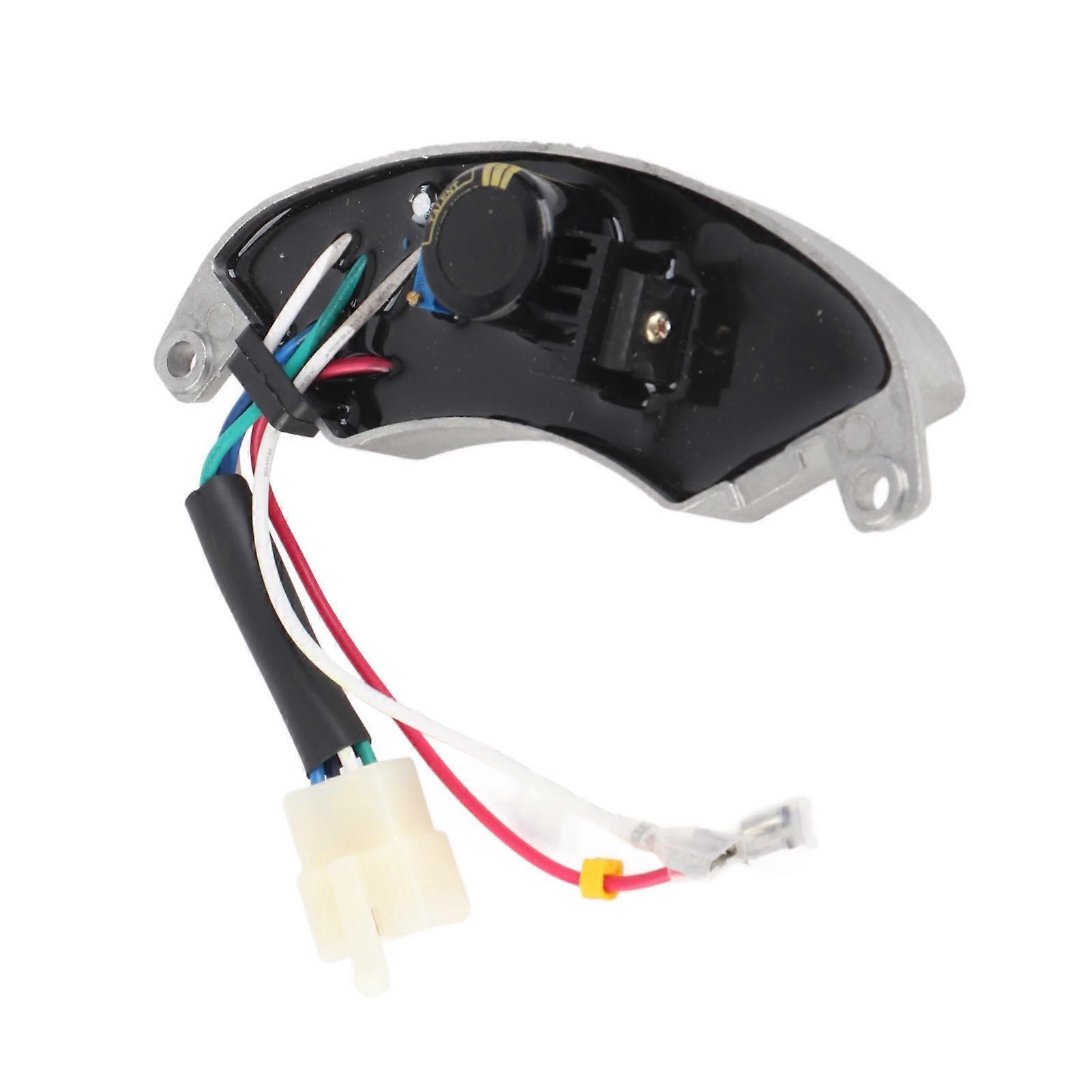 Generator Voltage Regulator AVR 6 Wires Single Phase 250V 470UF Automatic Voltage Regulator for 3kw 5kw Generator Set