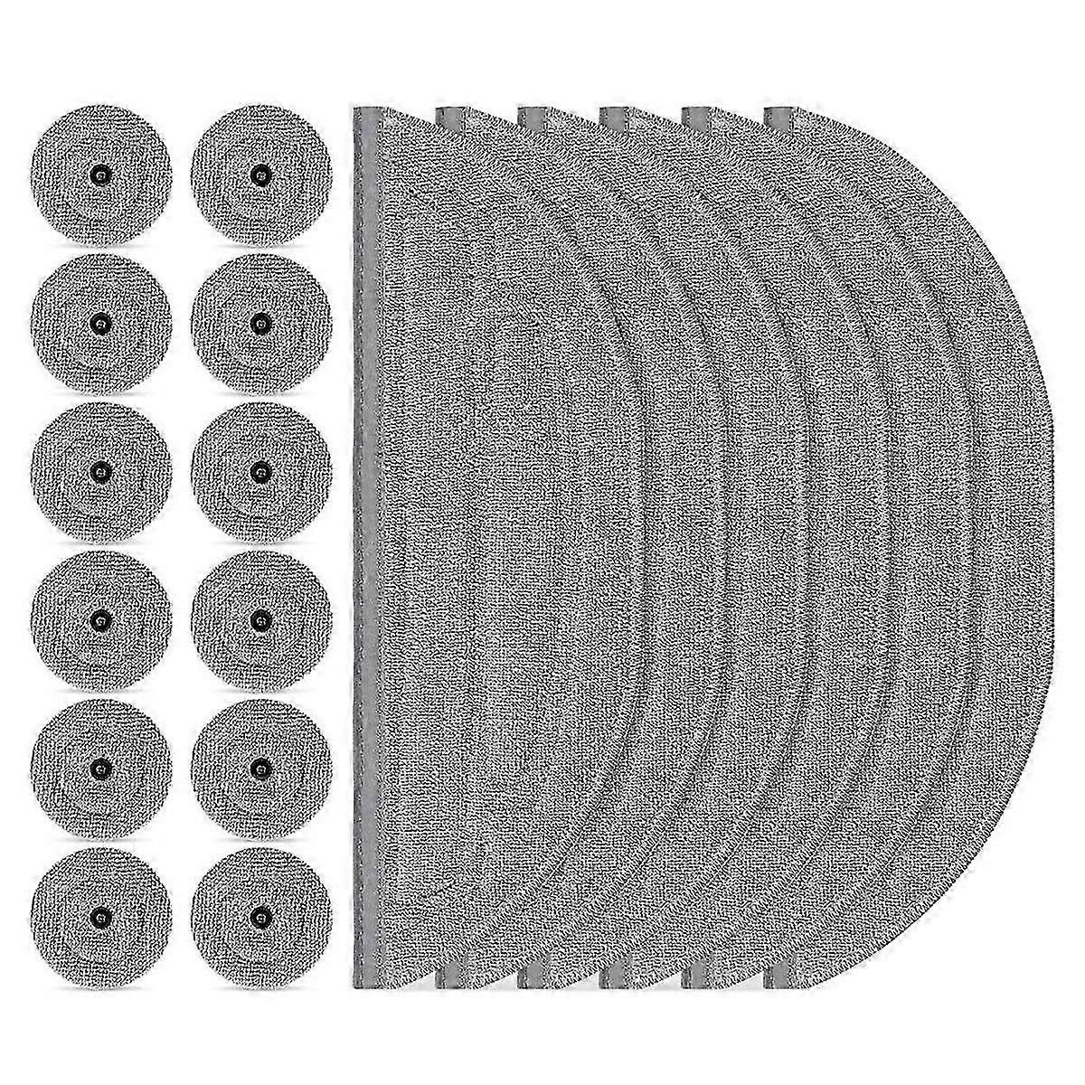 Wkłady do nakładek mopa do kompatybilnych robotów odkurzających, moduły Dual Vibrations, nakładki do mopa Edge