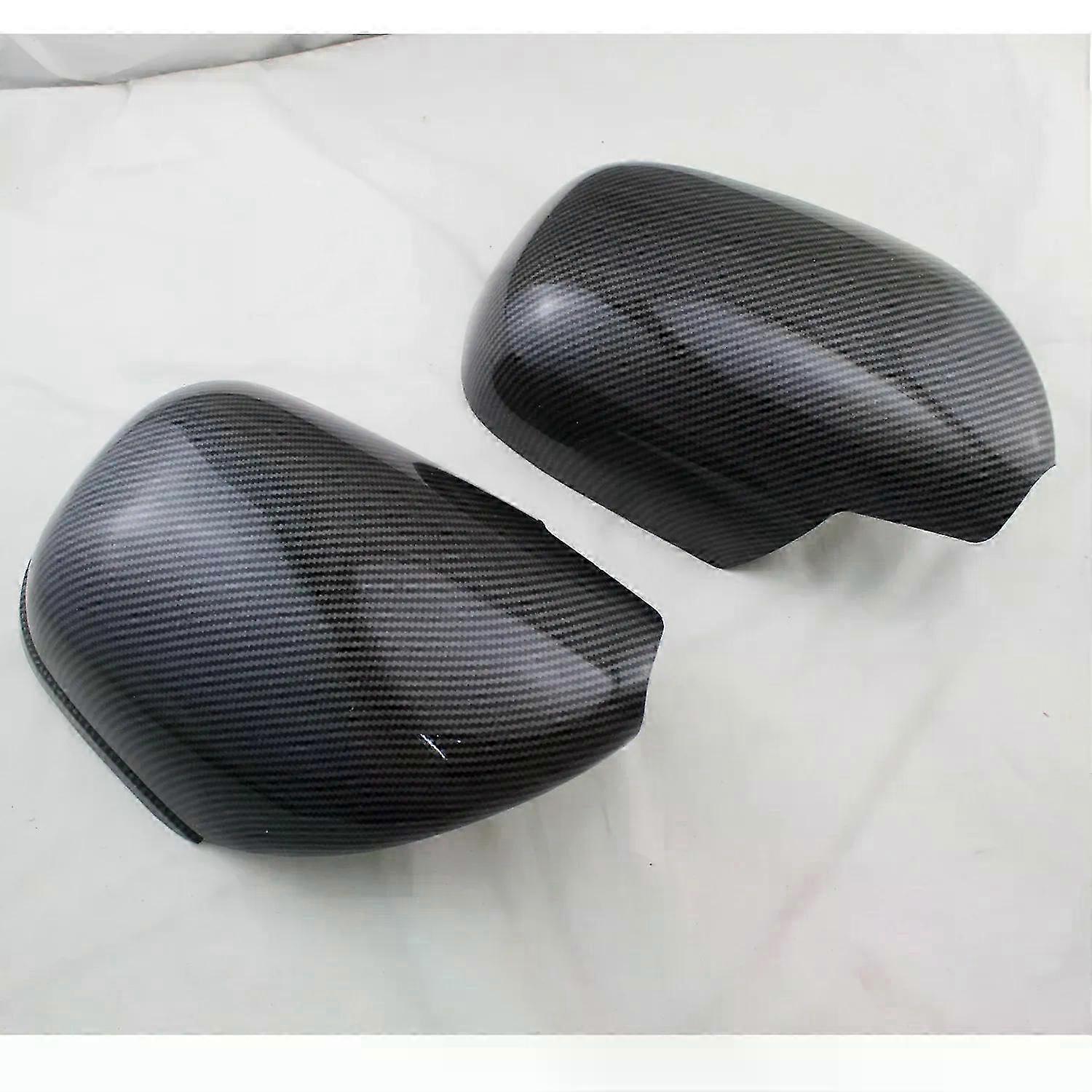 New ABS Carbon Rearview Accessories Side Mirror Cover Trim Paste Style 2003-2009 for Certain Brand Vehicle