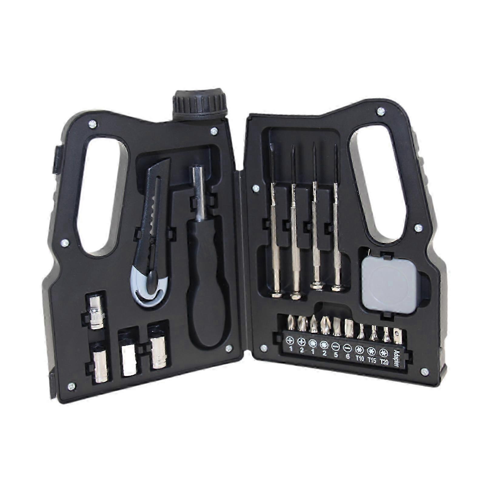 21 Pieces Premium DIY Hardware Tool Set, Sturdy Multifunctional Hand Tool Kit for Various Applications