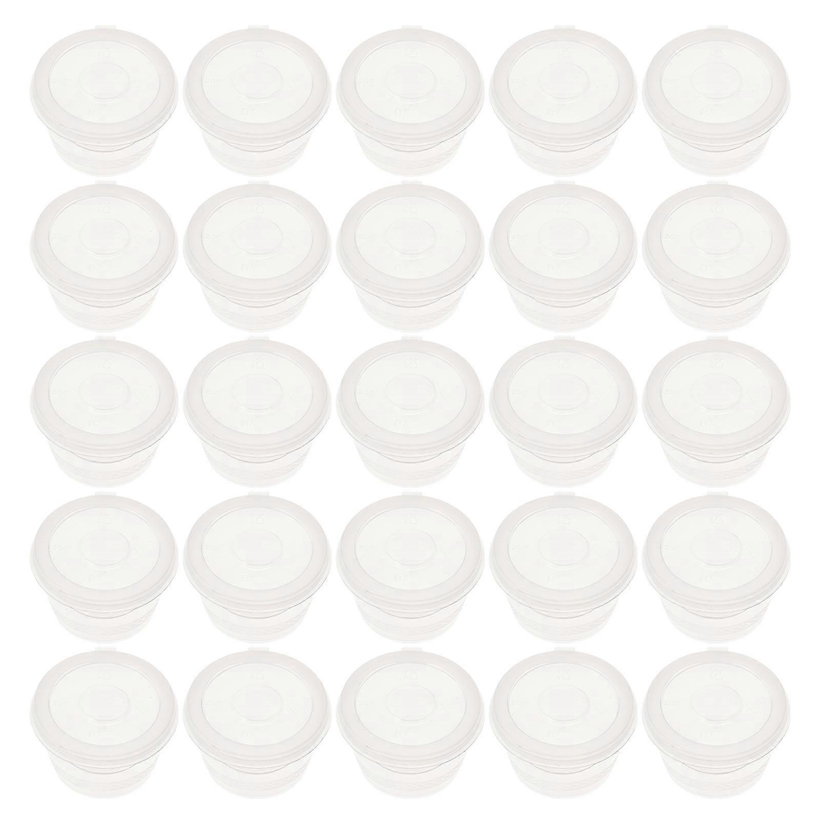 Versatile Sauce Boxes Leak-Proof Sealable General Users 5X5X3.2CM 100Pcs