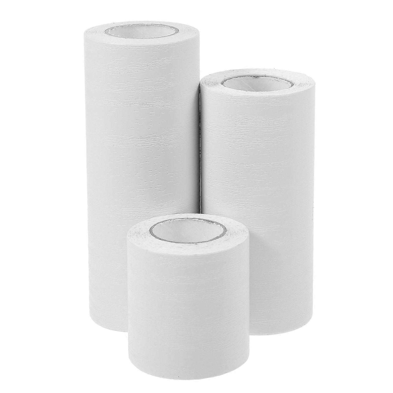 Self-Adhesive Trim Molding Wall Molding Sticker Decorative Flexible Skirting Board For Homeowners Diy Enthusiasts 3 Rolls