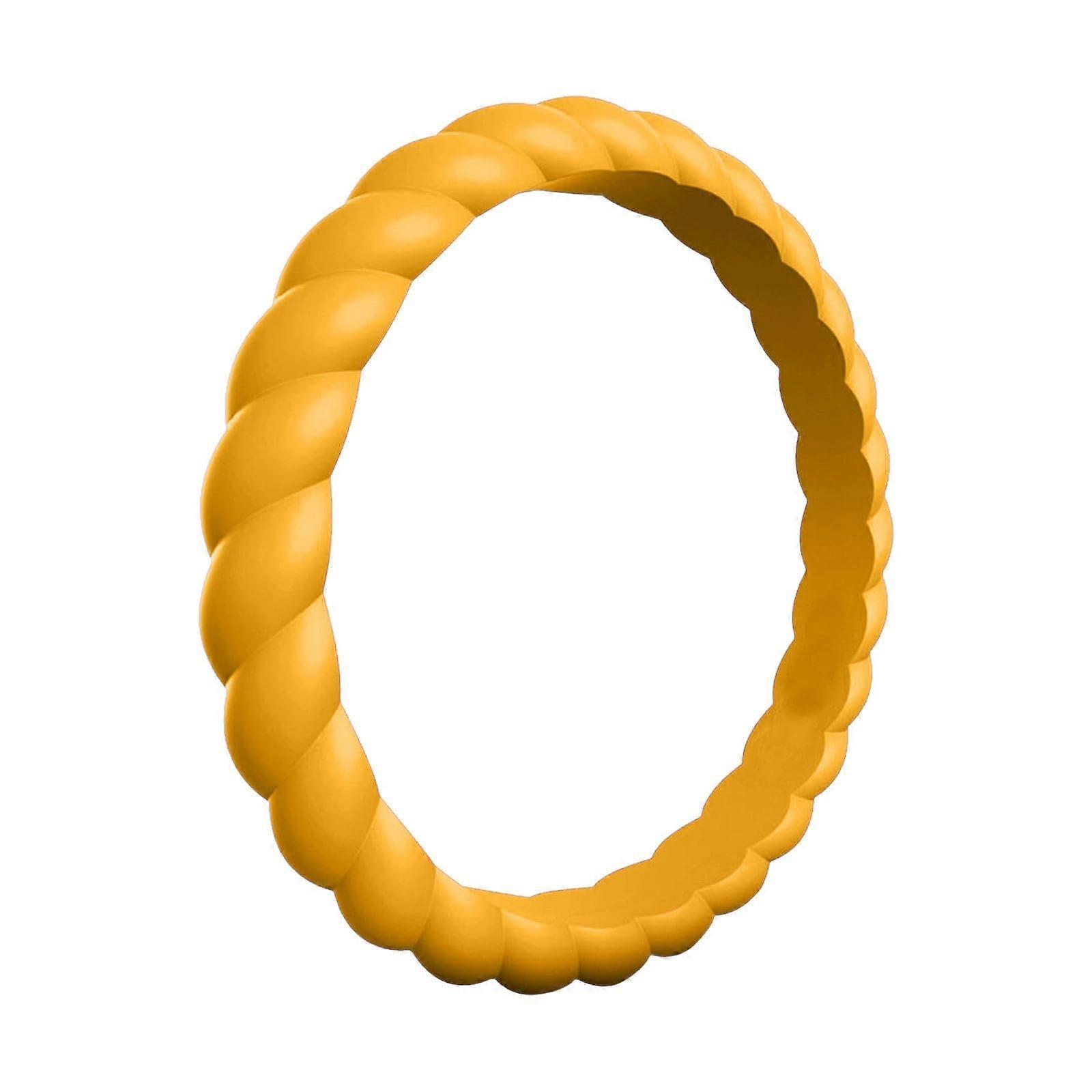 Earrings Making Set Women Silicone Thin Stackable Braided Rubber Wedding Ring For Skin DB