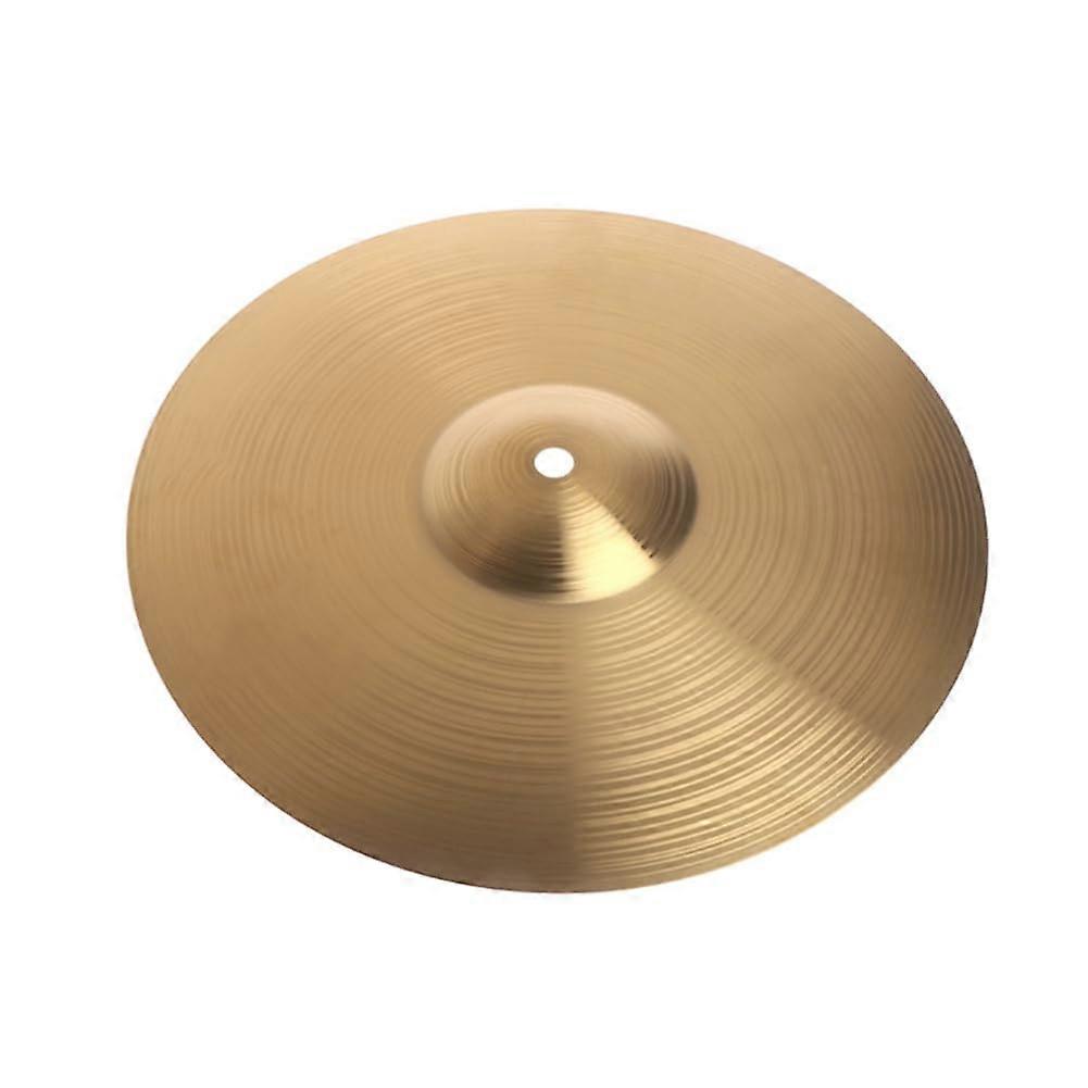 MessingJazzDrumCrashCymbal AlloyCymbalHiHat for Drummers, 10Drum, Easy Installation