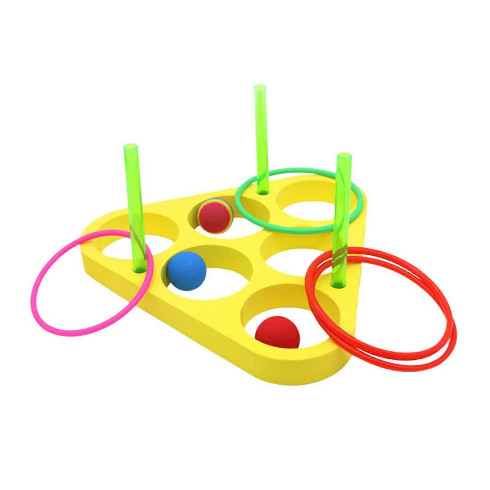 Eva Pool Toy Swimming Pool Toy Toss Game Set Floating Balls Pool Game Kits for Adults Adult Family