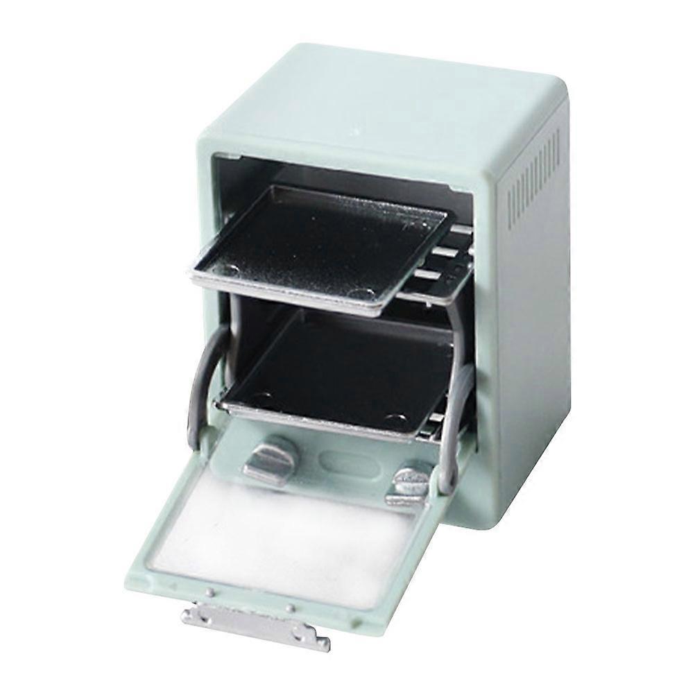 Miniature Oven Model Mini House Decor Excellent Workmanship Hands On Ability Cultivation 5X3.7X3CM 1Pack