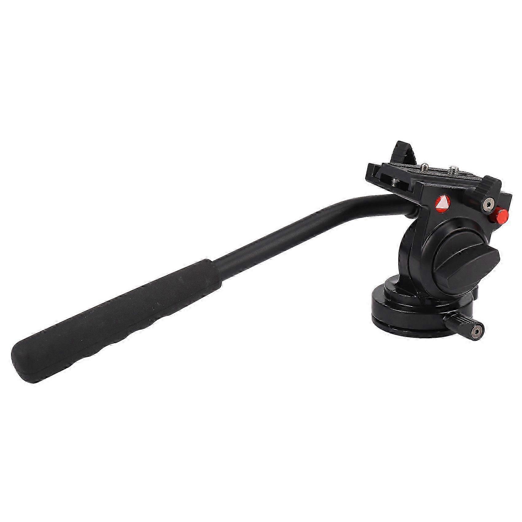 -6750 Flexible Aluminum Camera Tripod Head Fluid Video Tripod Head for , and Other DSLR Cameras with 1/4 inch Thread, Tripods and Monopods with 3/8 i