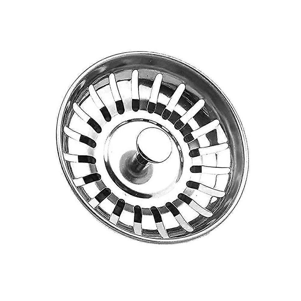 Spoelbak Zeef Mand, 78mm Spoelbak Plug, Anti Verstopping Zeef Spoelbak Plug, Afvoerfilter Spoelbak Aftapplug Stopper met Mand voor Spoelbak, Spoelbakken, Str