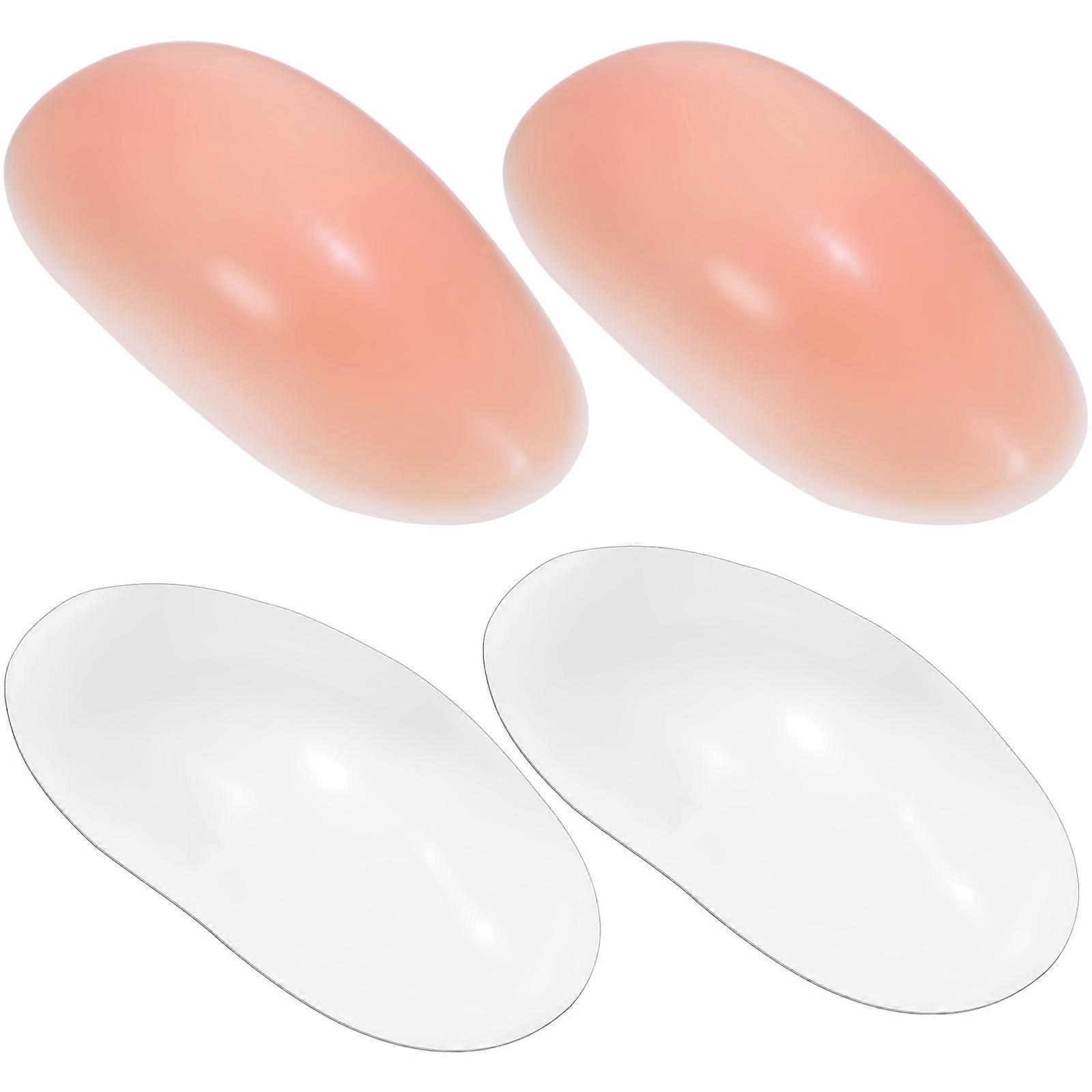 Silicone Shoulder Pads Adhesive Shoulder Enhancer Pads for Women 4Pairs