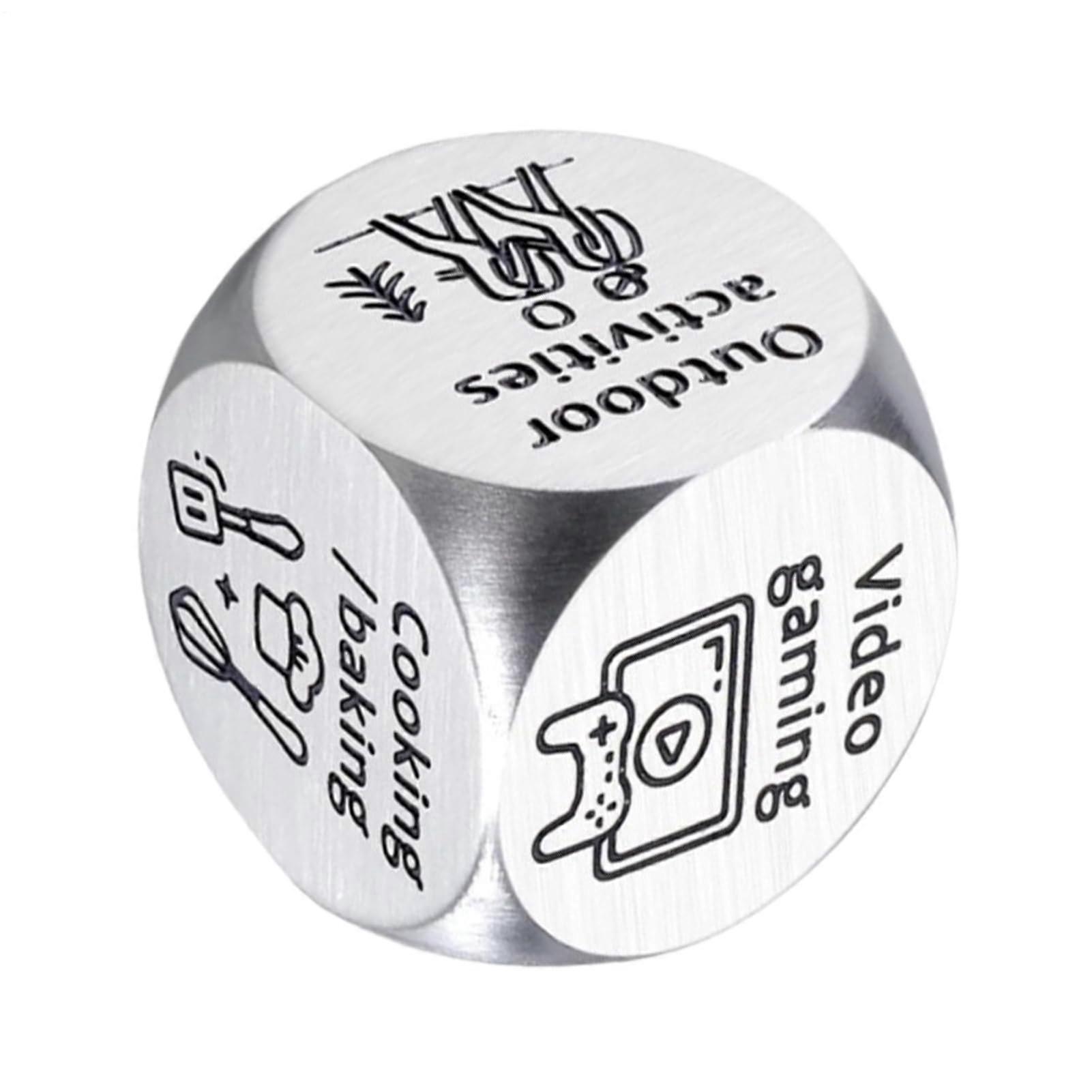 Decision Maker Dice Funny Dice Game, Love Dice Set Unique Gift for Him Her Party Game Tool JC262