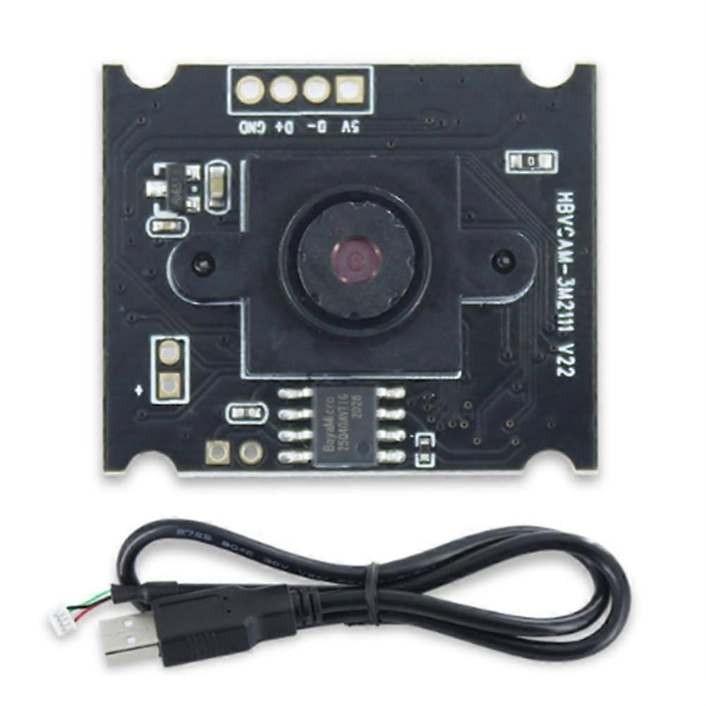 OV3660 3 Million Pixels USB Camera Module Driver 64 Degree Wide Angle Lens Support OTG ATMs Durable Easy Installation