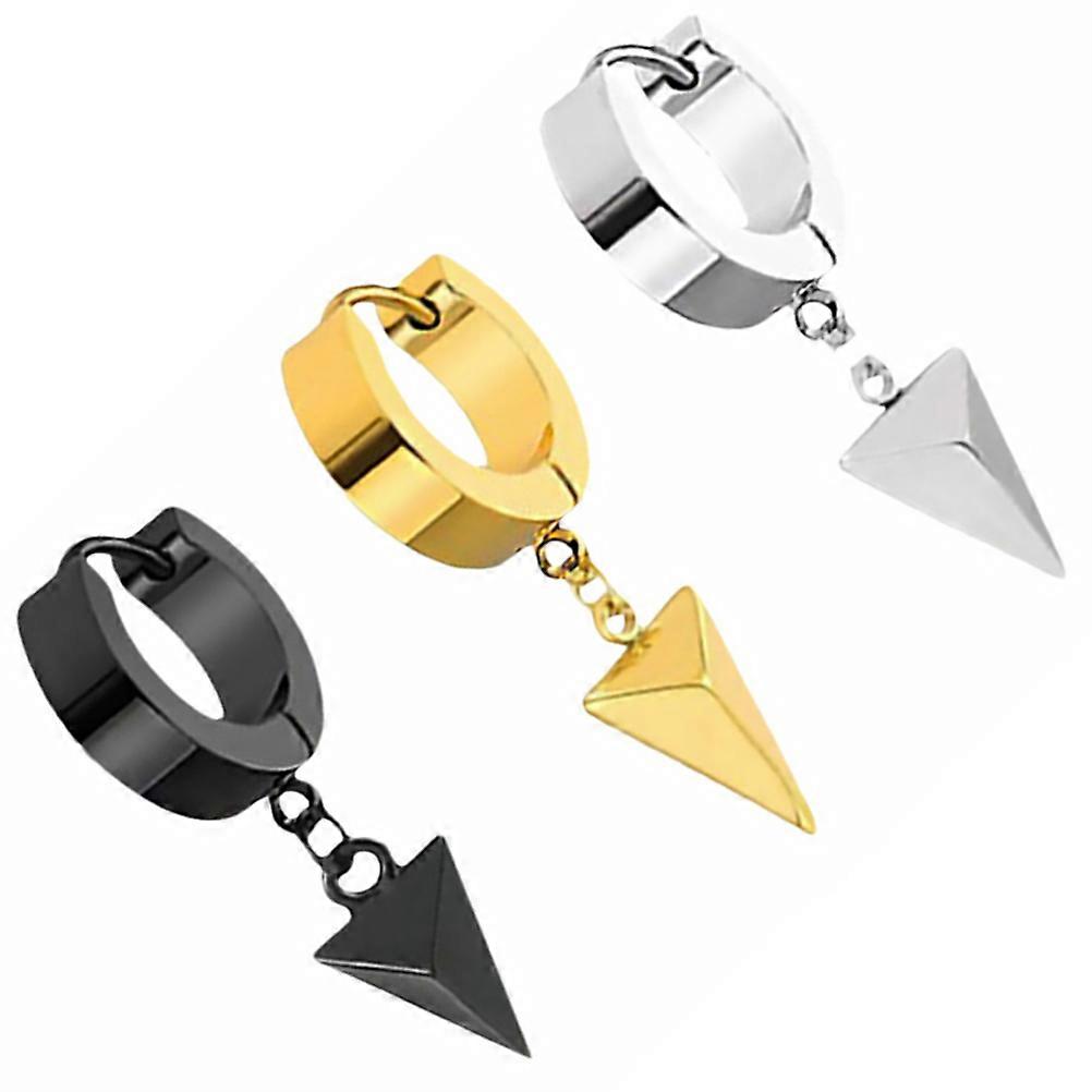 Here's a polished and professional product description based on your input:
**3pcs Earrings – Punk Hip Hop Style Couples Ear Accessories**
Add a