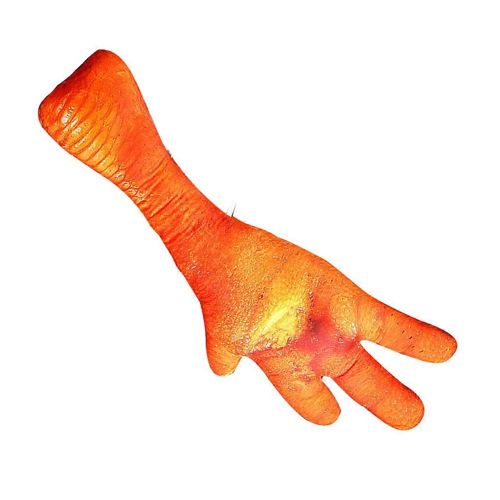 Funny Chicken Feet Pillow Soft Plush Toy For Kids And Girls Cartoon Simulation 60.00X23.00X12.00CM Plaything 1Pack