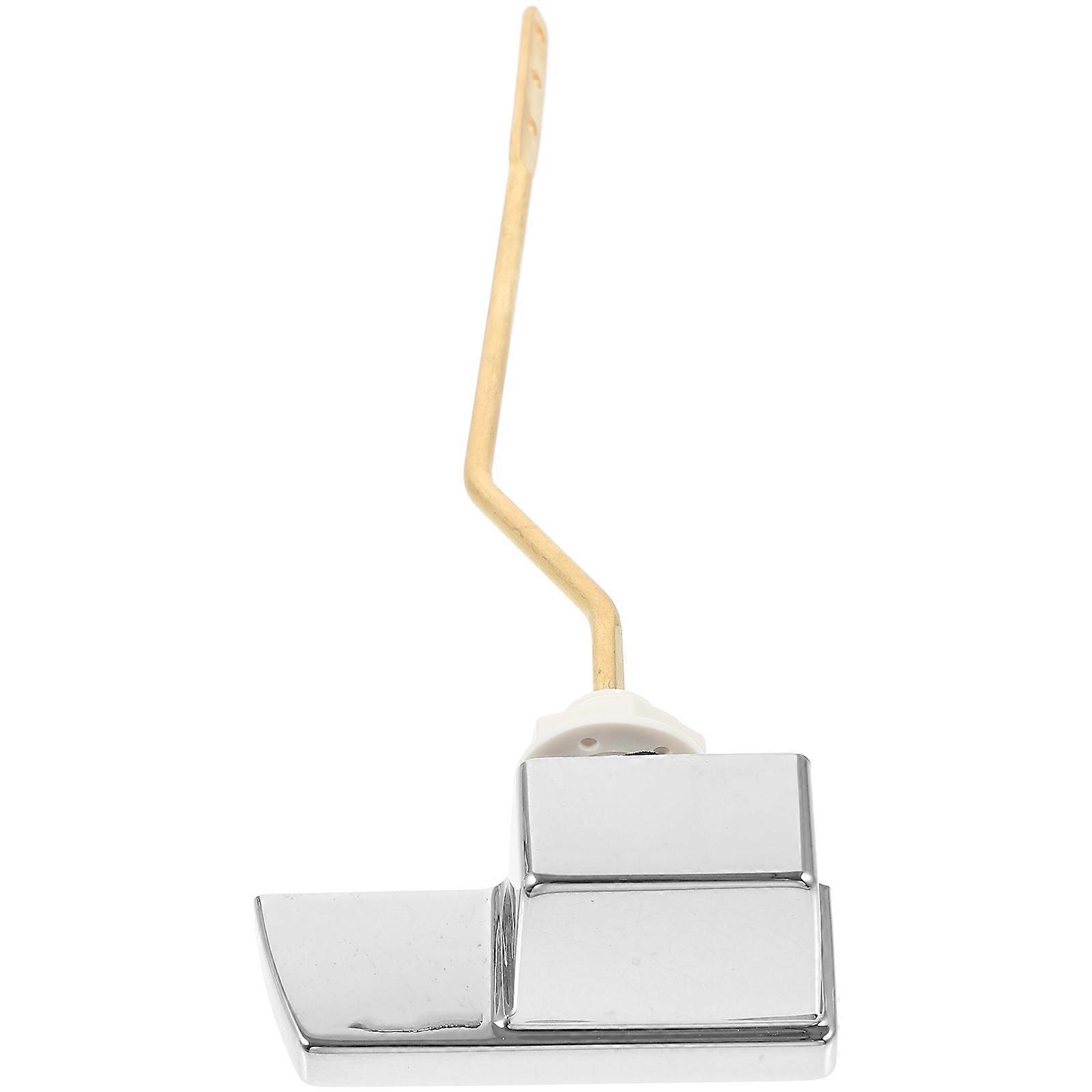 Toilet Tank Lever Replacement Zinc Alloy Side Press Control Bathroom Installation 1Pack