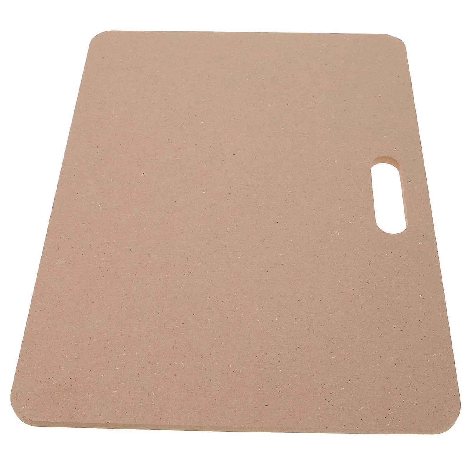 Portable Density Board Pottery Clay Mat Multi Functional Epoxy Curing Pad Durable Fiberboard for Clay Drying Crafting Painting and Writing