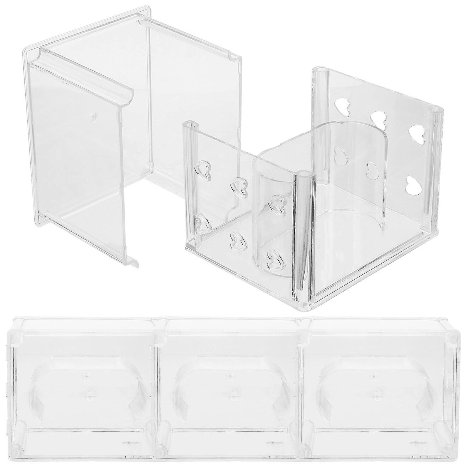 Single Watch Holder Material Jewelry Box For Home Use 4Pcs