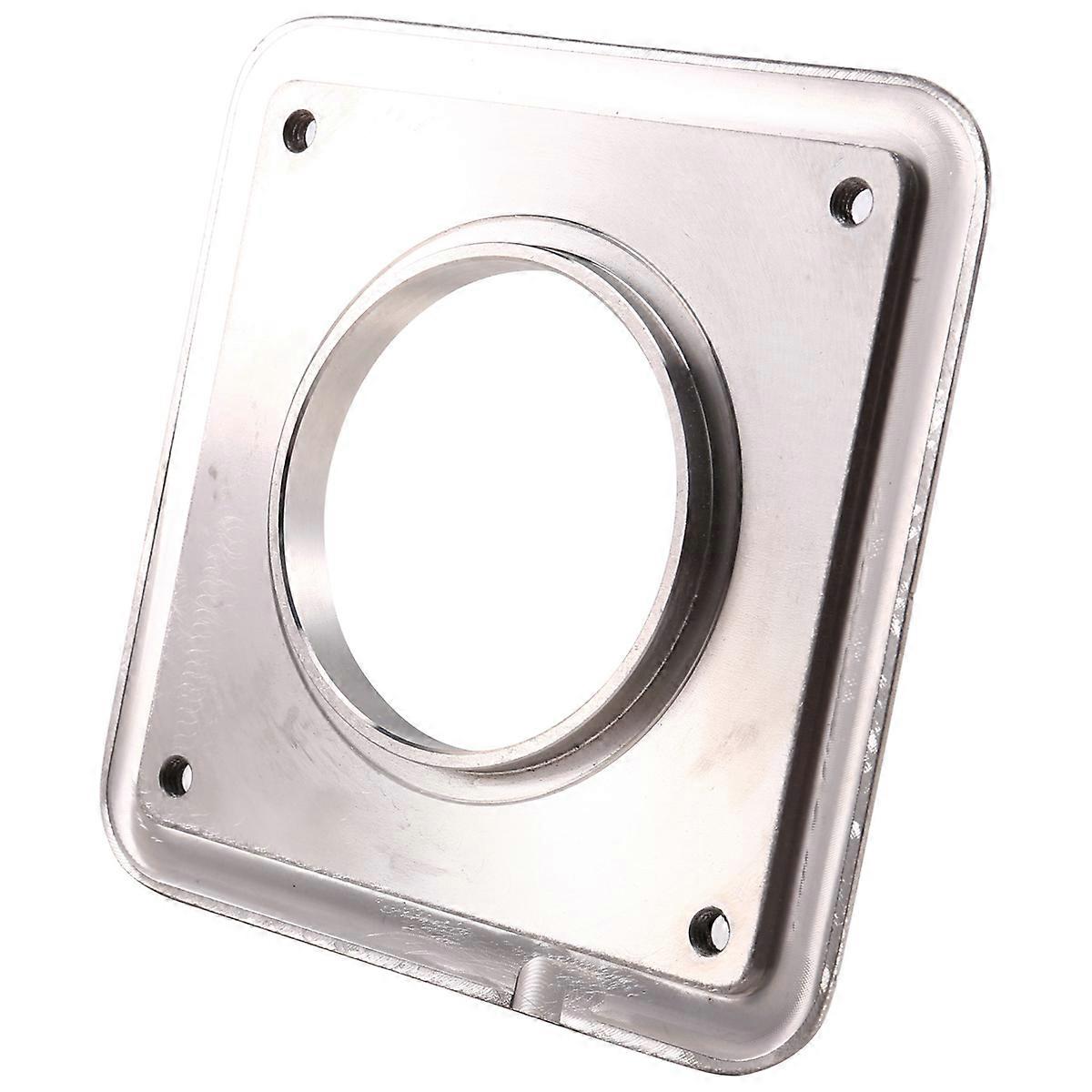 RV Exterior Accessories 75mm RV Knife Gate Valve Flange Portable Manual Control Sewer Drain Valve F