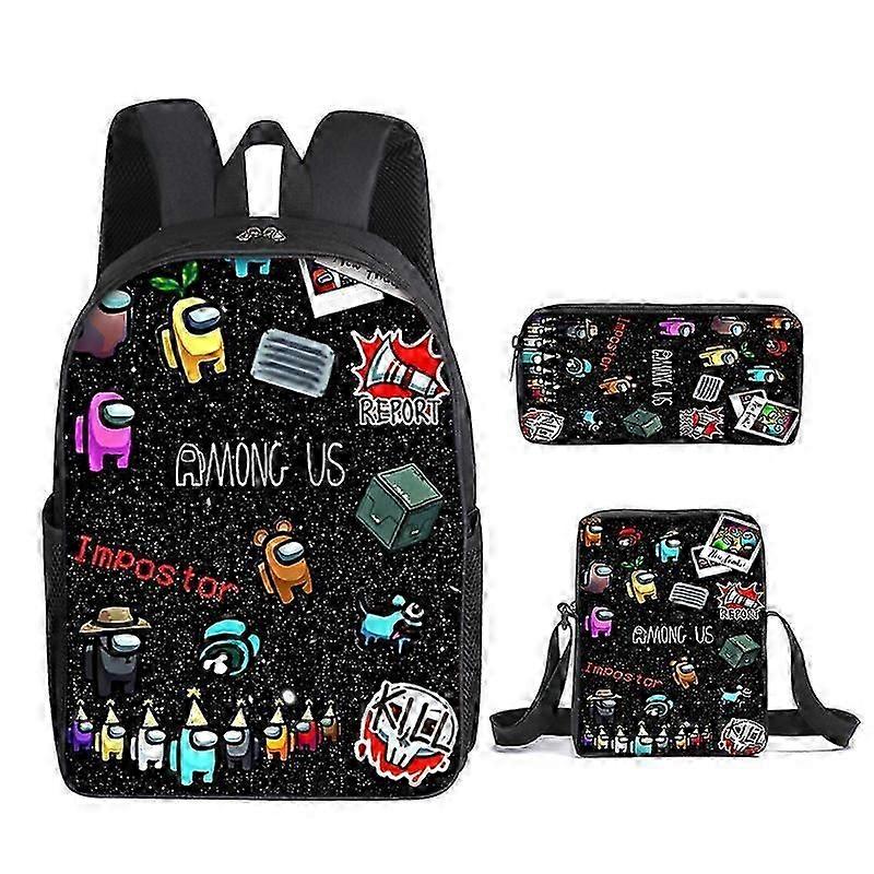 Space Werewolf Game Inspired Backpack - Among Us Design for British Students